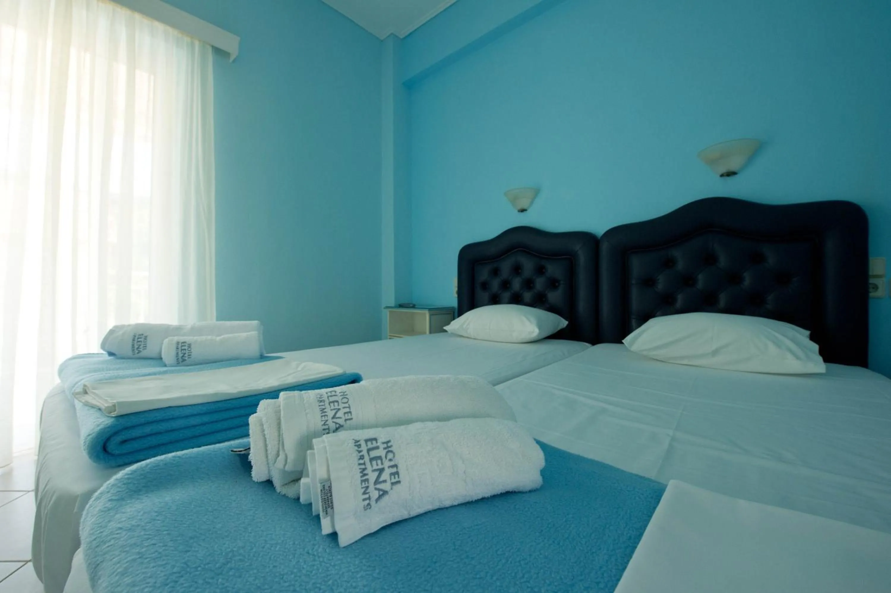 Bed in Elena Hotel