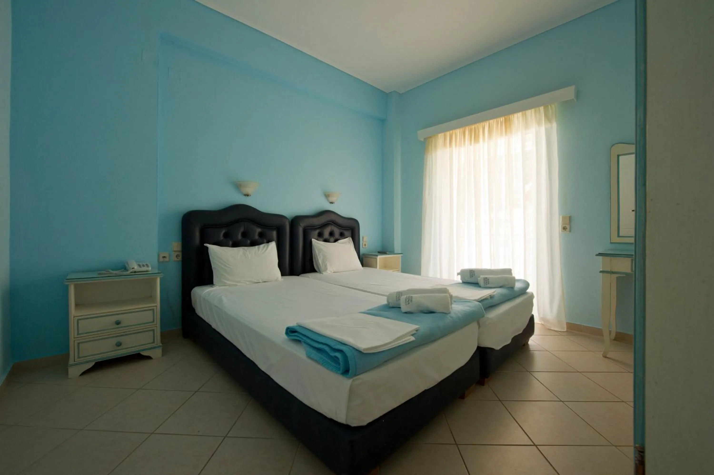 Bed in Elena Hotel