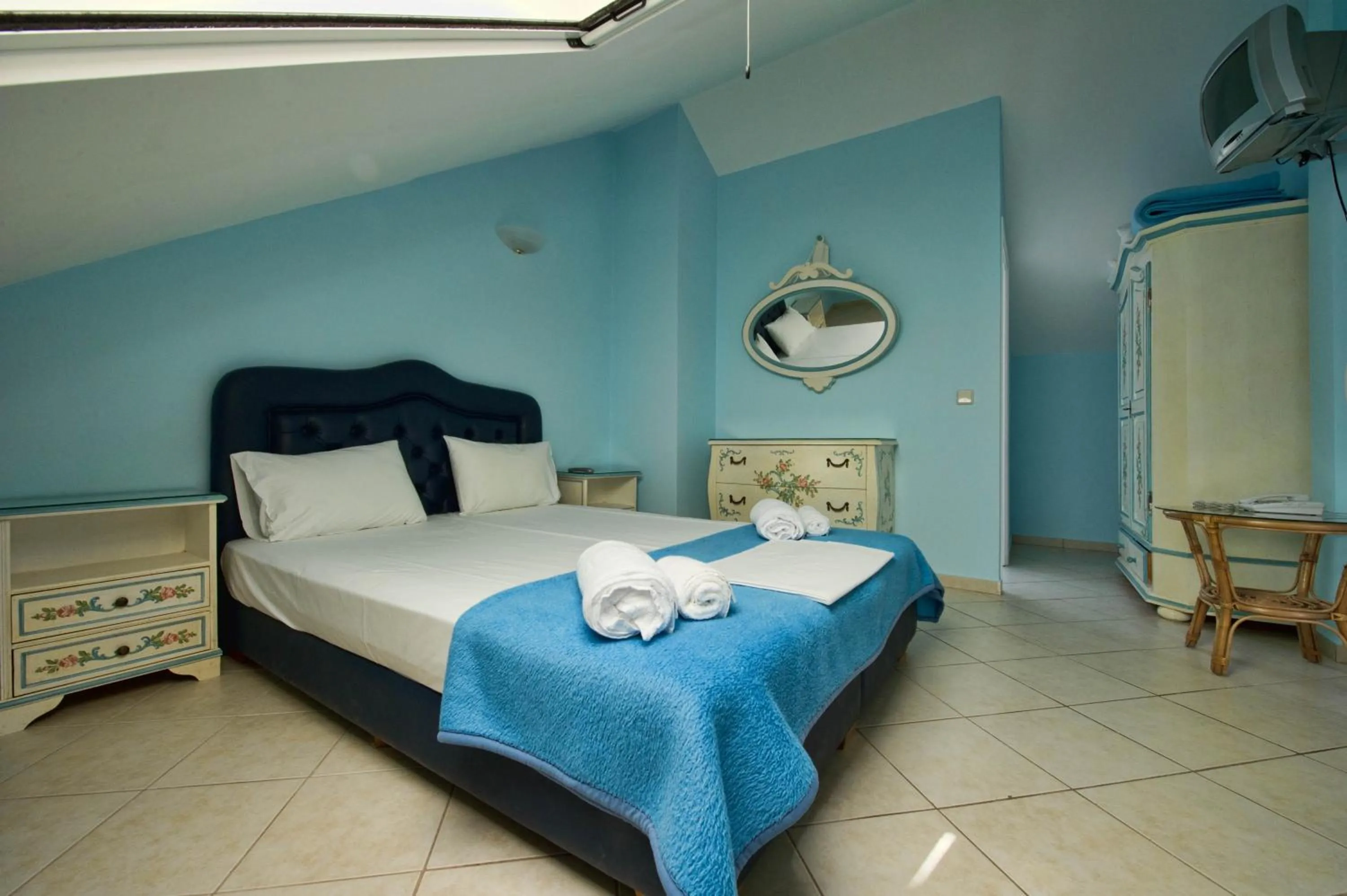 Bed in Elena Hotel