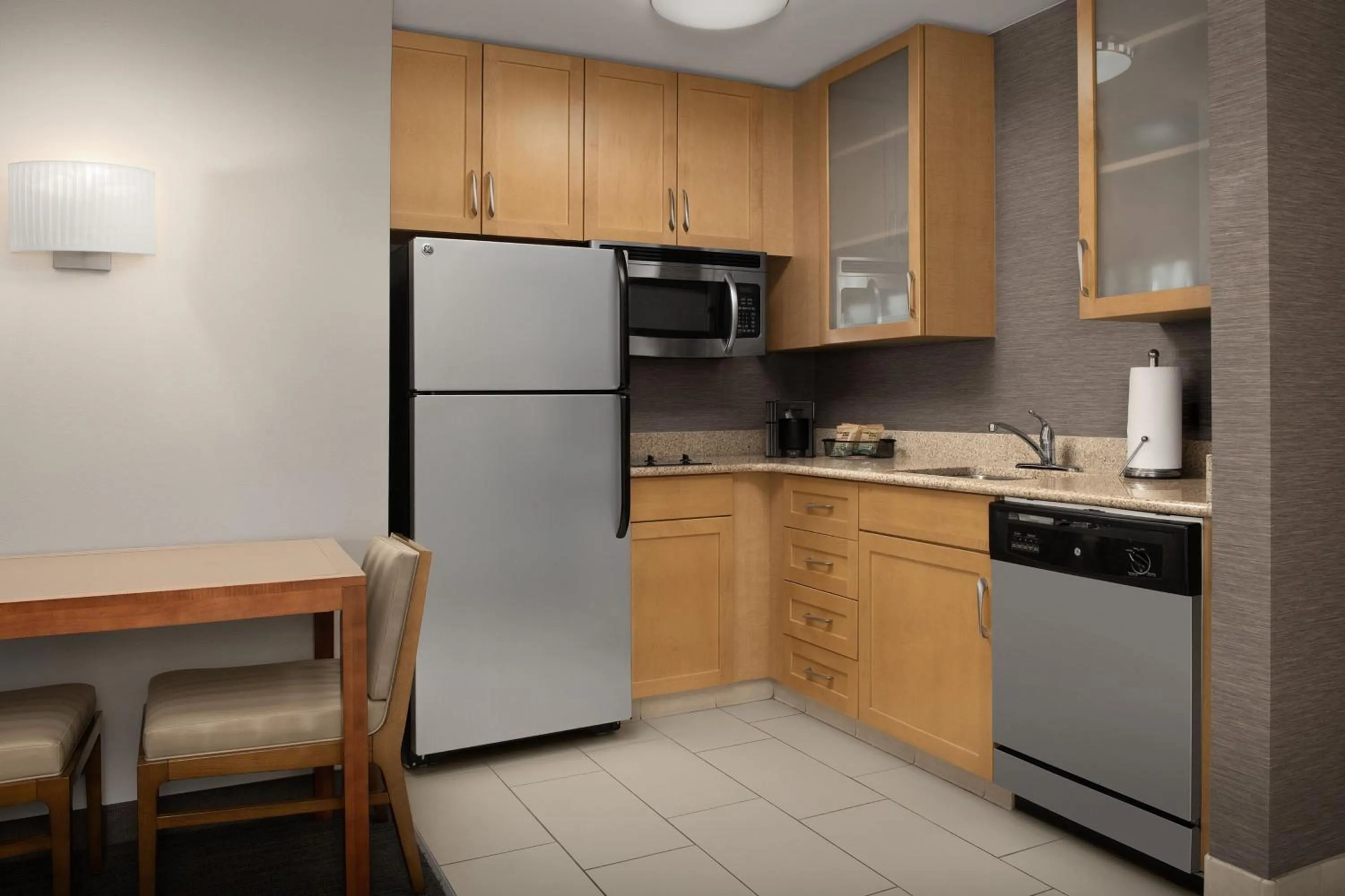 Bedroom in Residence Inn by Marriott Syracuse Downtown at Armory Square