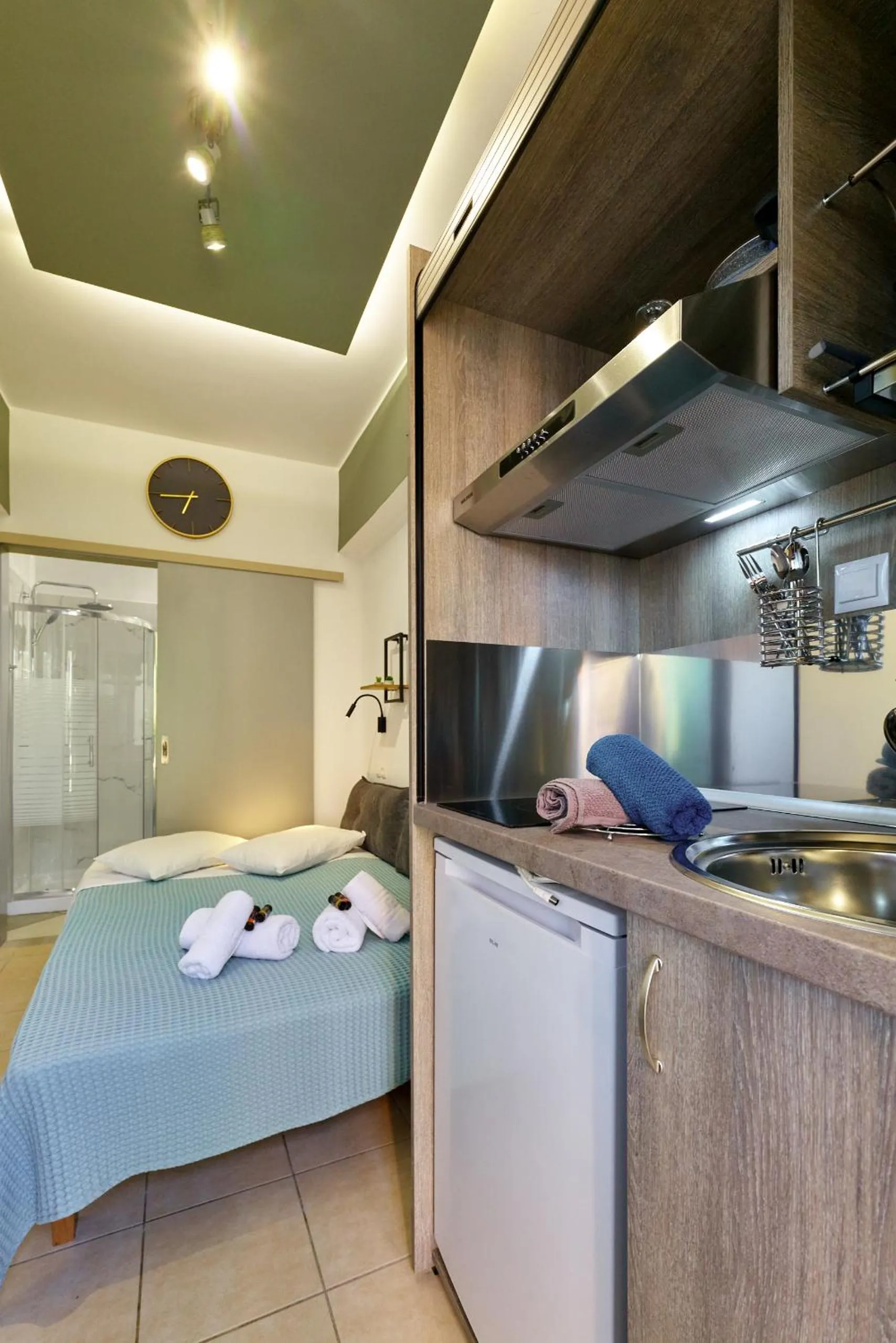 Bedroom in Villa Gereoudis SeaView Apartments-Pool & Bar