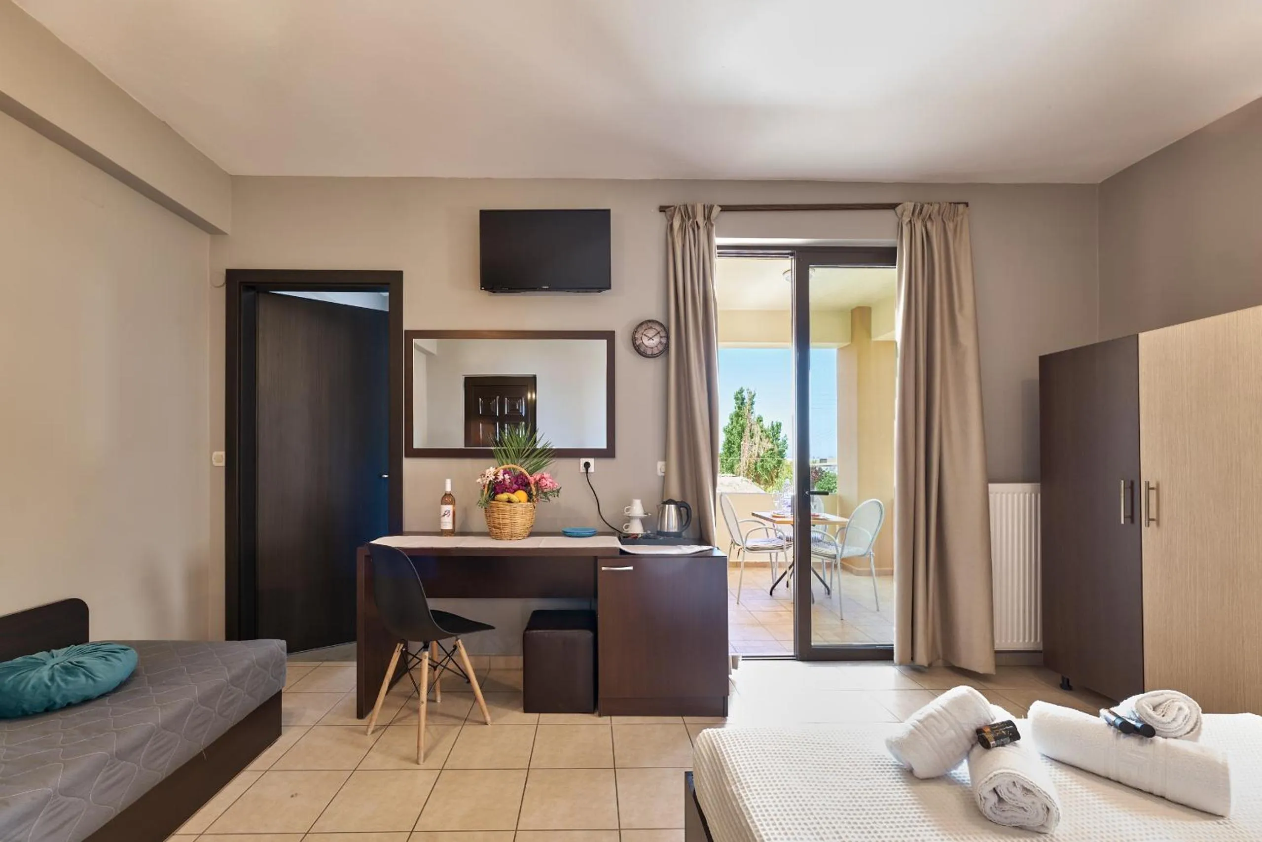 Bedroom in Villa Gereoudis SeaView Apartments-Pool & Bar