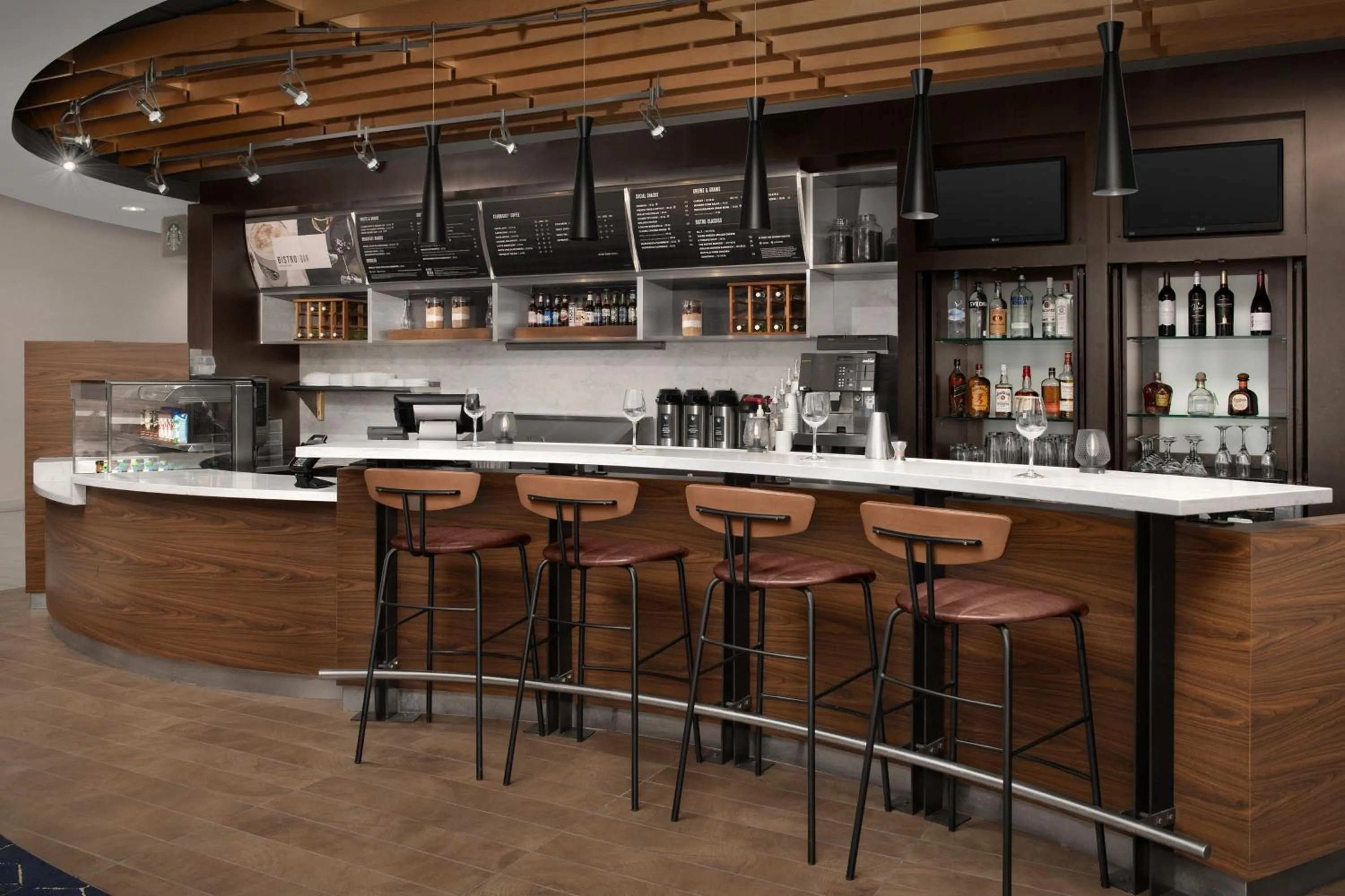 Restaurant/places to eat in Courtyard Syracuse Downtown at Armory Square