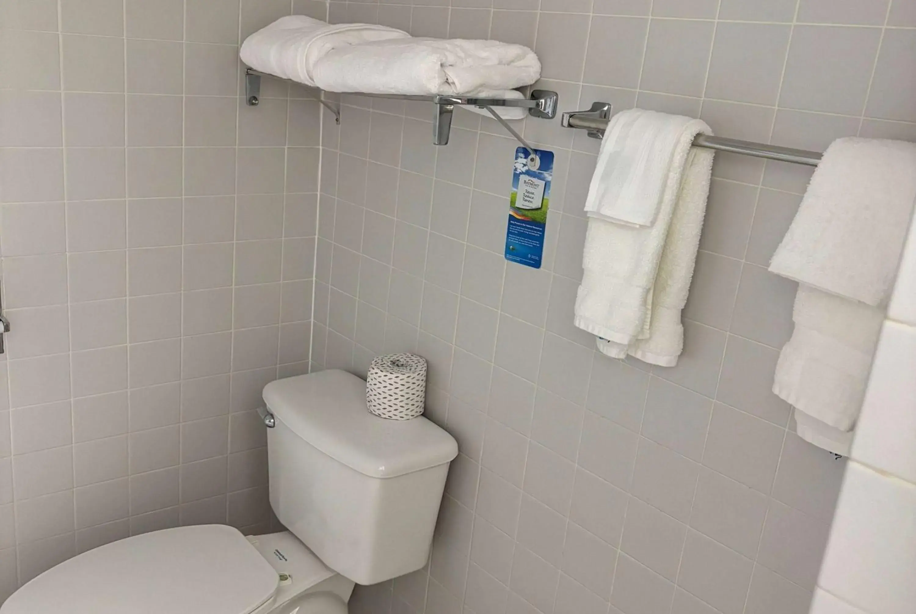 Bathroom in Baymont by Wyndham Johnson City Bathroom in Baymont by Wyndham Johnson City