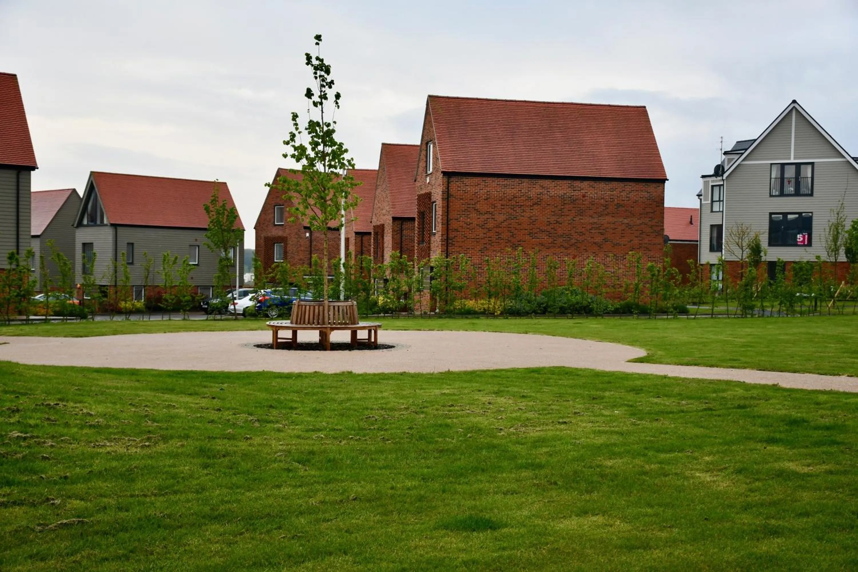 Garden in Fortified Luxury Apartment