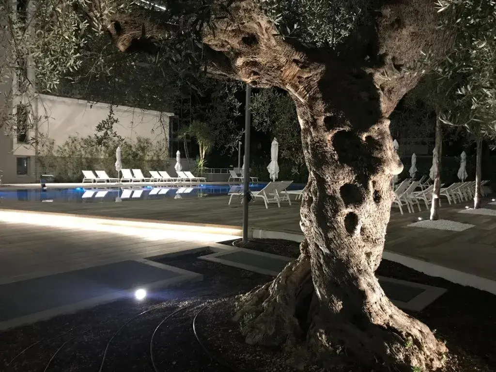 Pool view in YOUMAMI Suite Hotel Wellness&Spa Pool view in YOUMAMI Suite Hotel Wellness&Spa