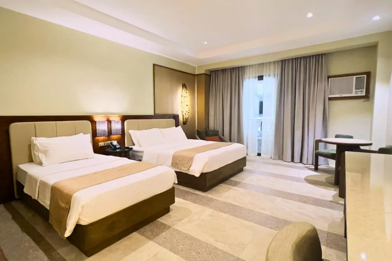 Bed in Coron Westown Resort