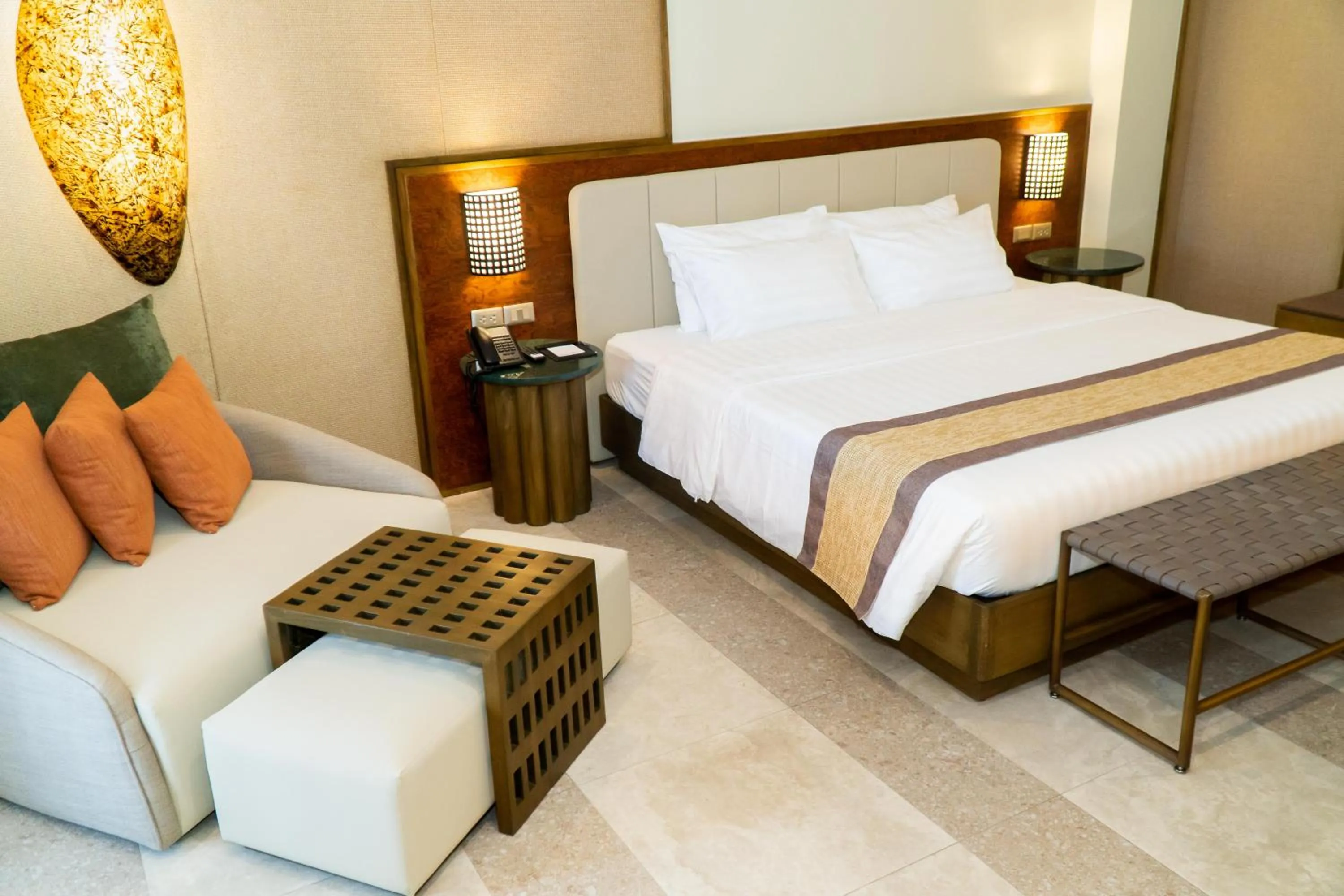Bed in Coron Westown Resort