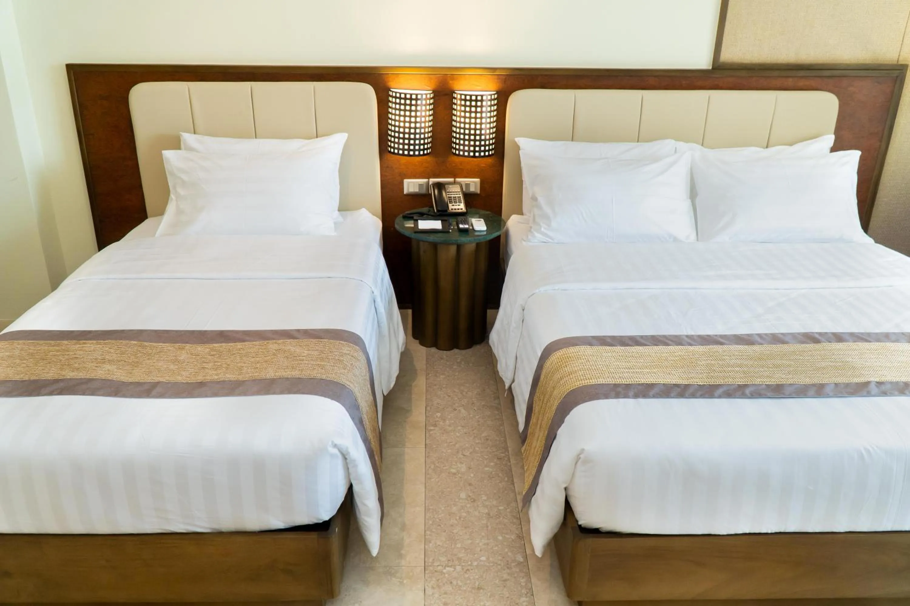 Bed in Coron Westown Resort