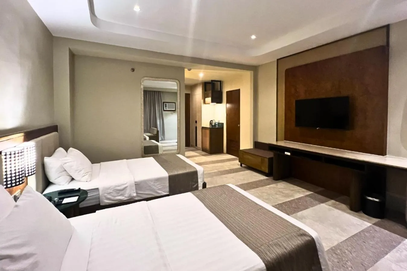 Bed in Coron Westown Resort