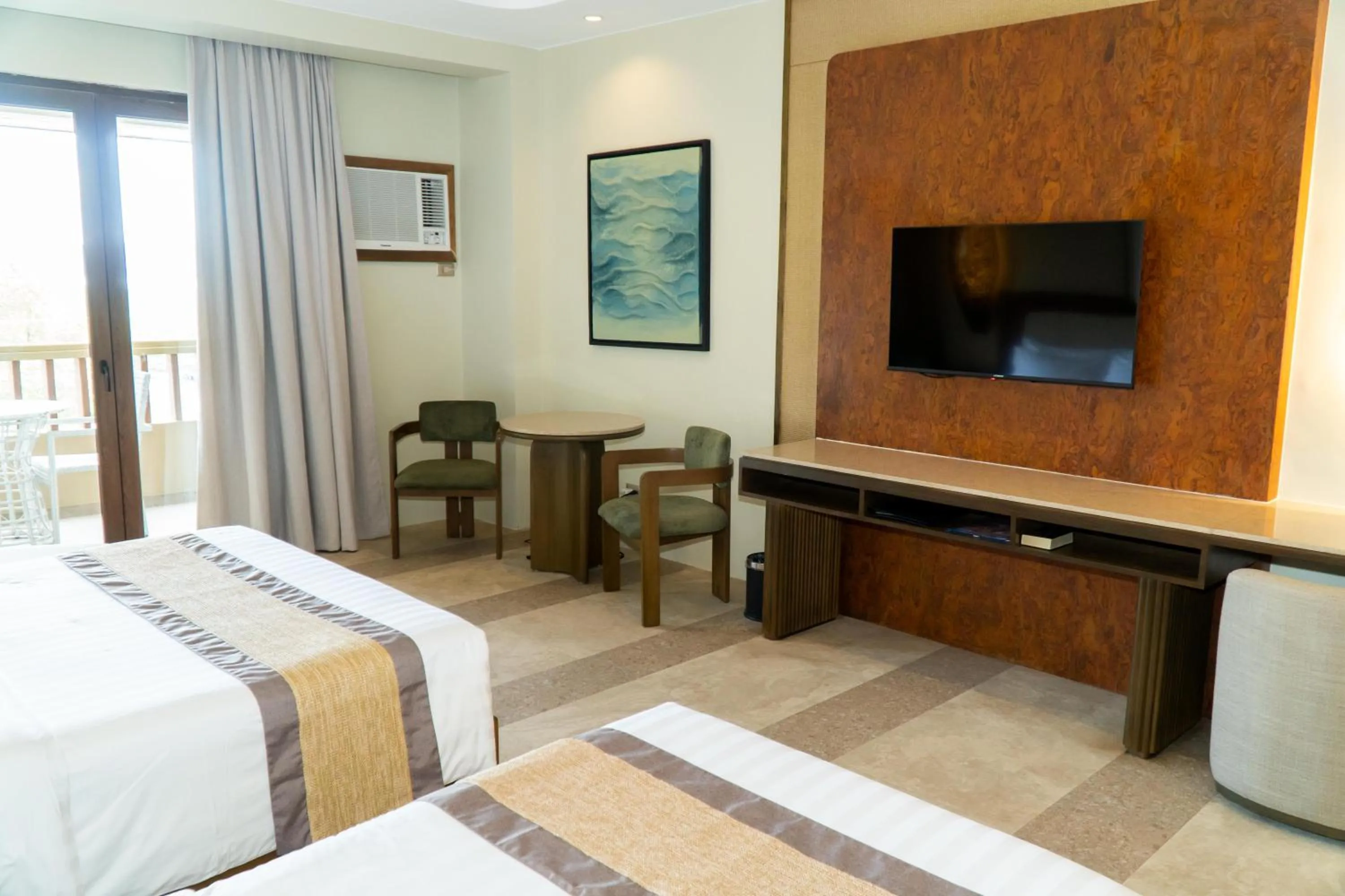 Bed in Coron Westown Resort