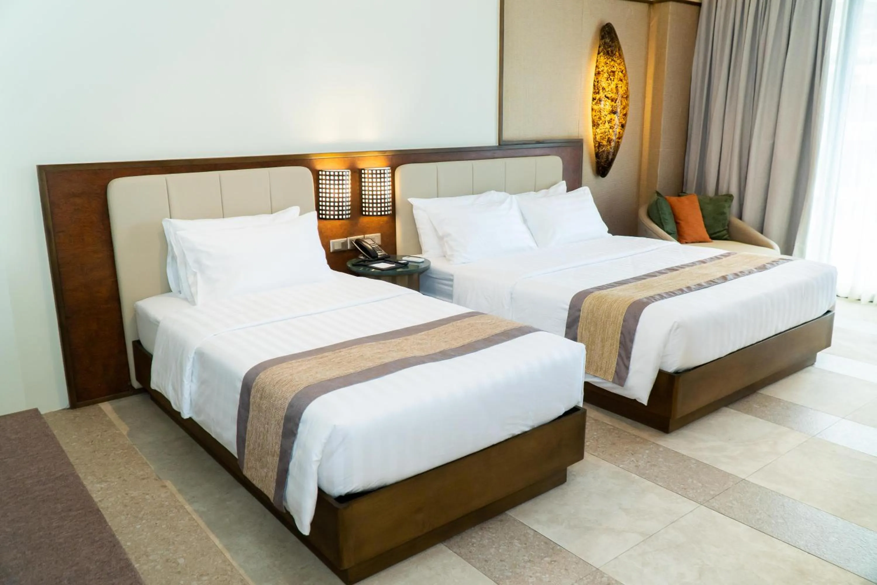 Bed in Coron Westown Resort