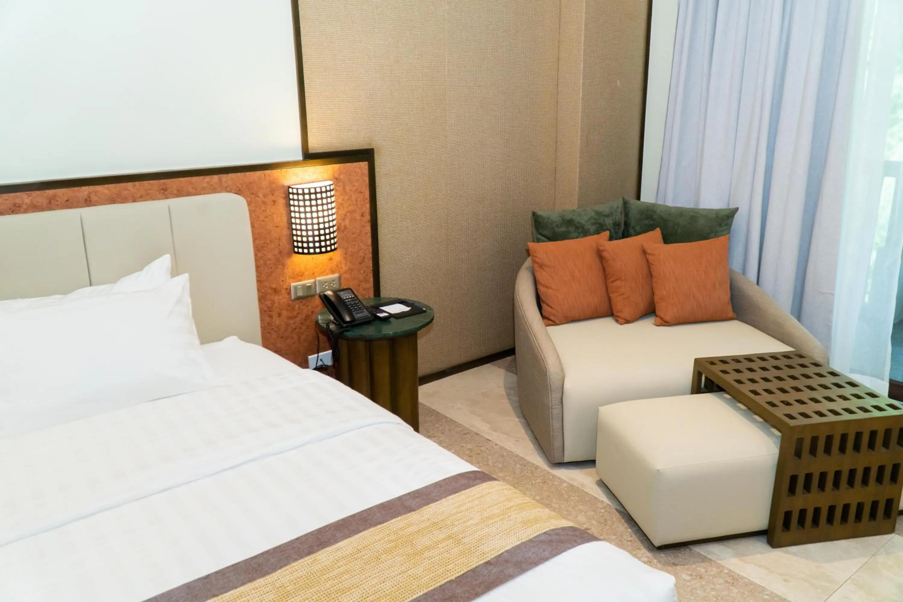 Bed in Coron Westown Resort