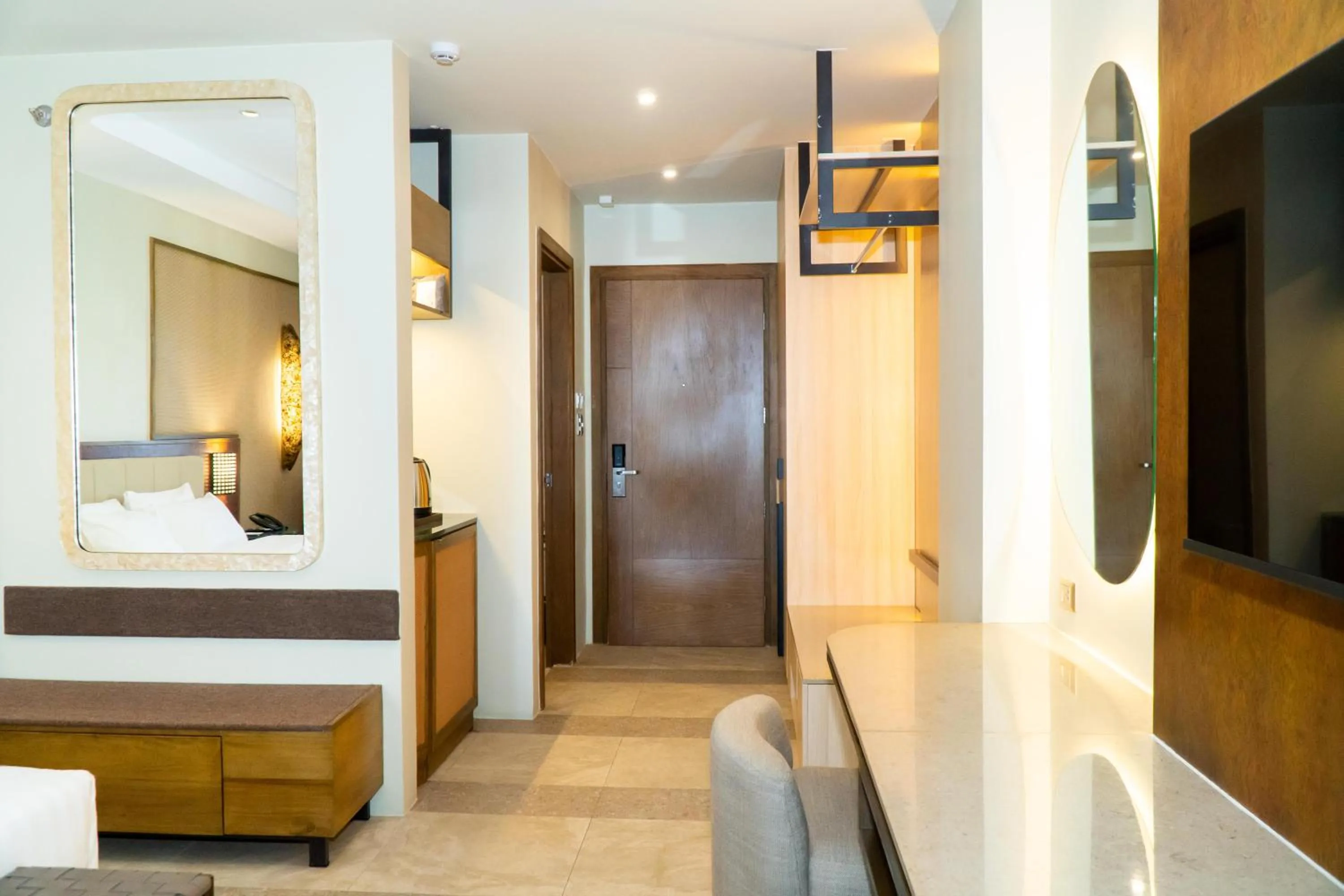 Bed in Coron Westown Resort