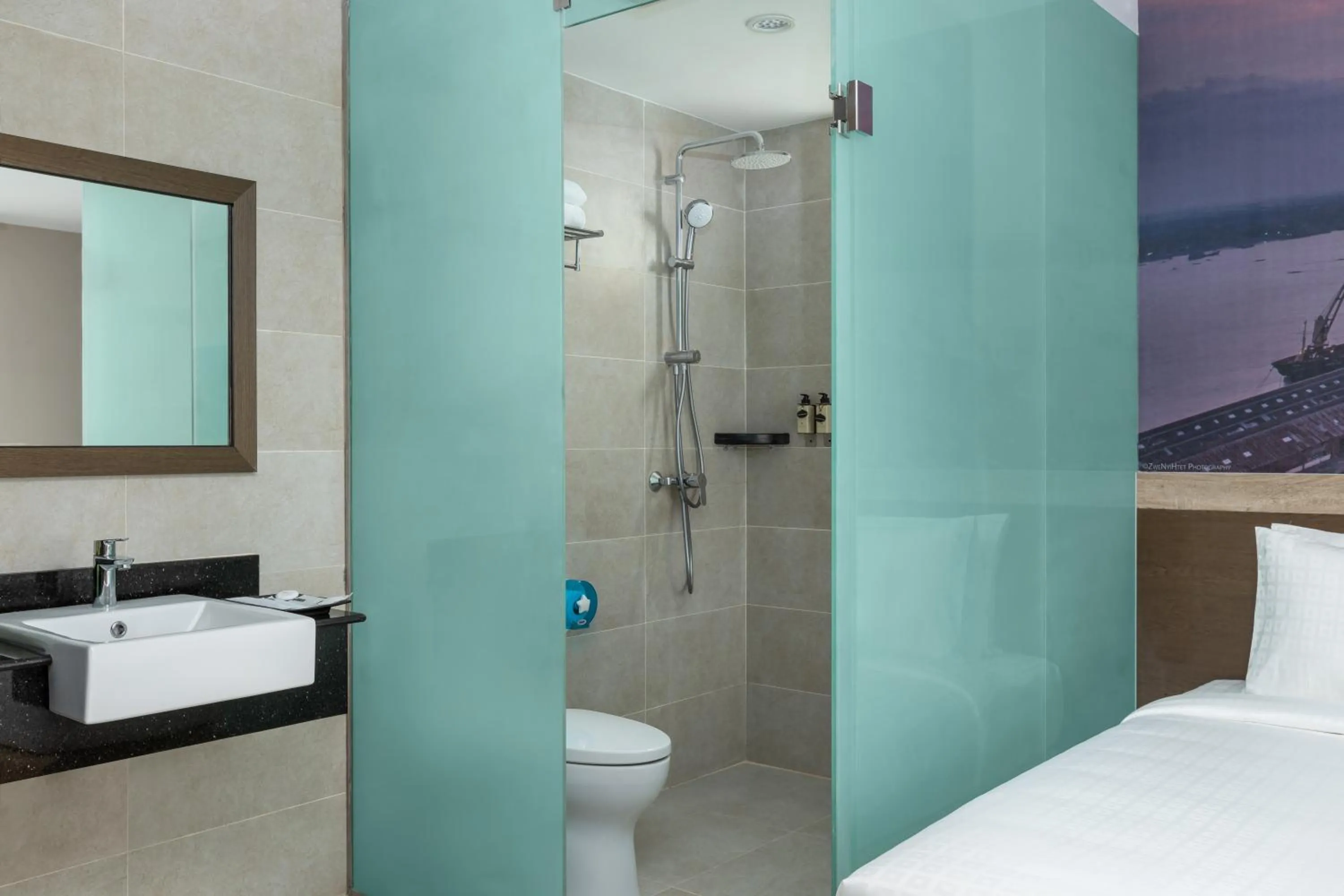 Bathroom in Hotel Balmi