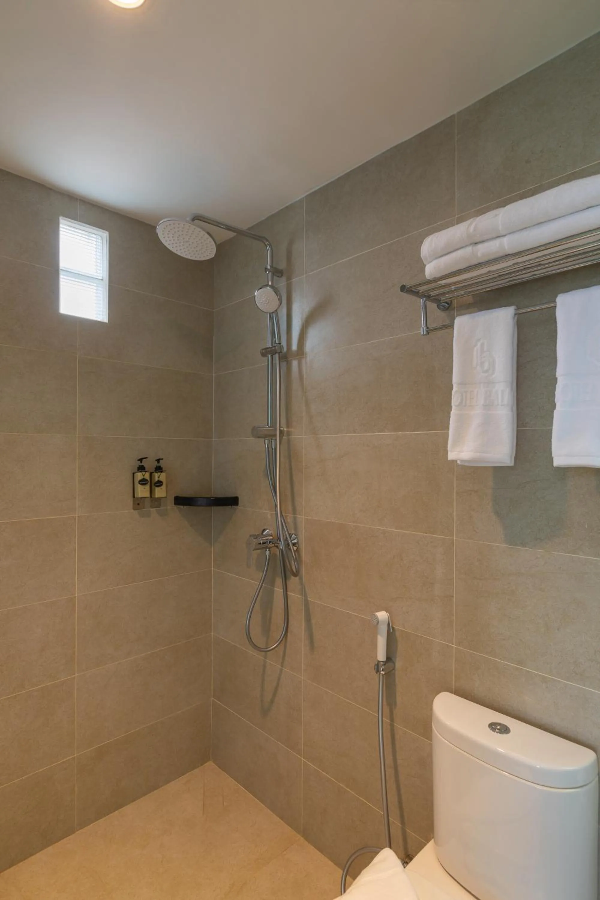 Shower in Hotel Balmi