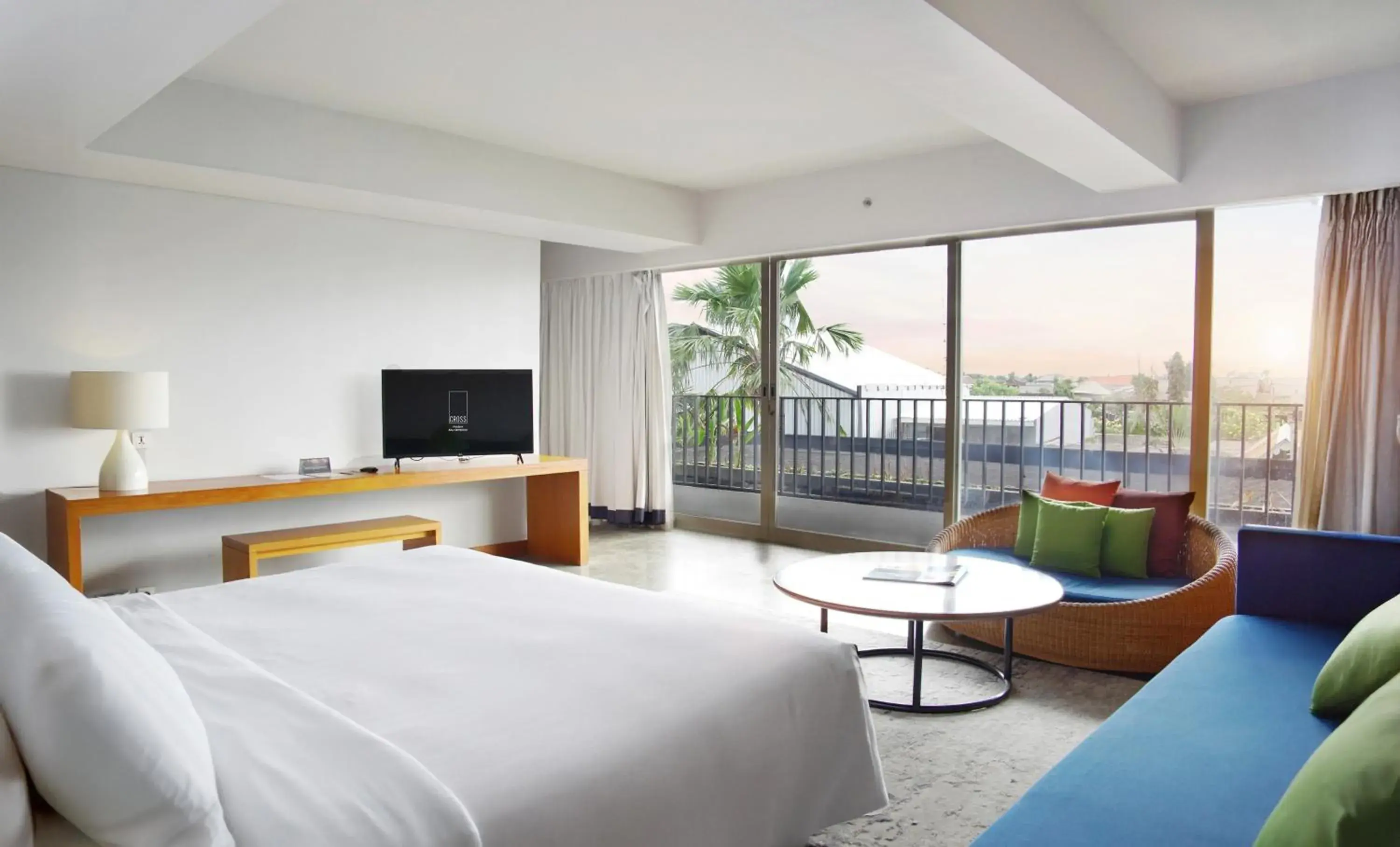 View (from property/room), Bed in Cross Paasha Bali Seminyak View (from property/room), Bed in Cross Paasha Bali Seminyak