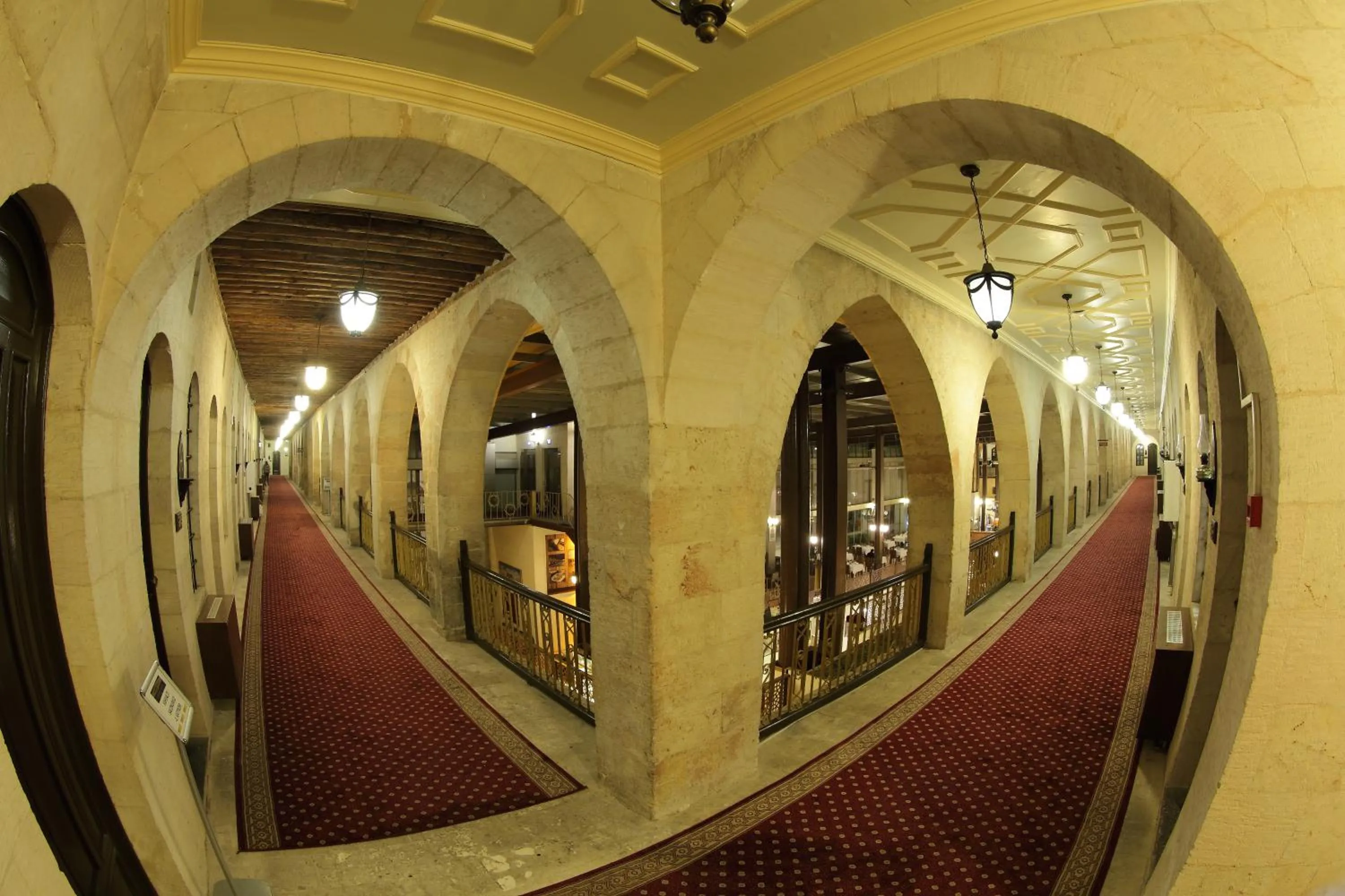 Decorative detail in Sirehan Hotel