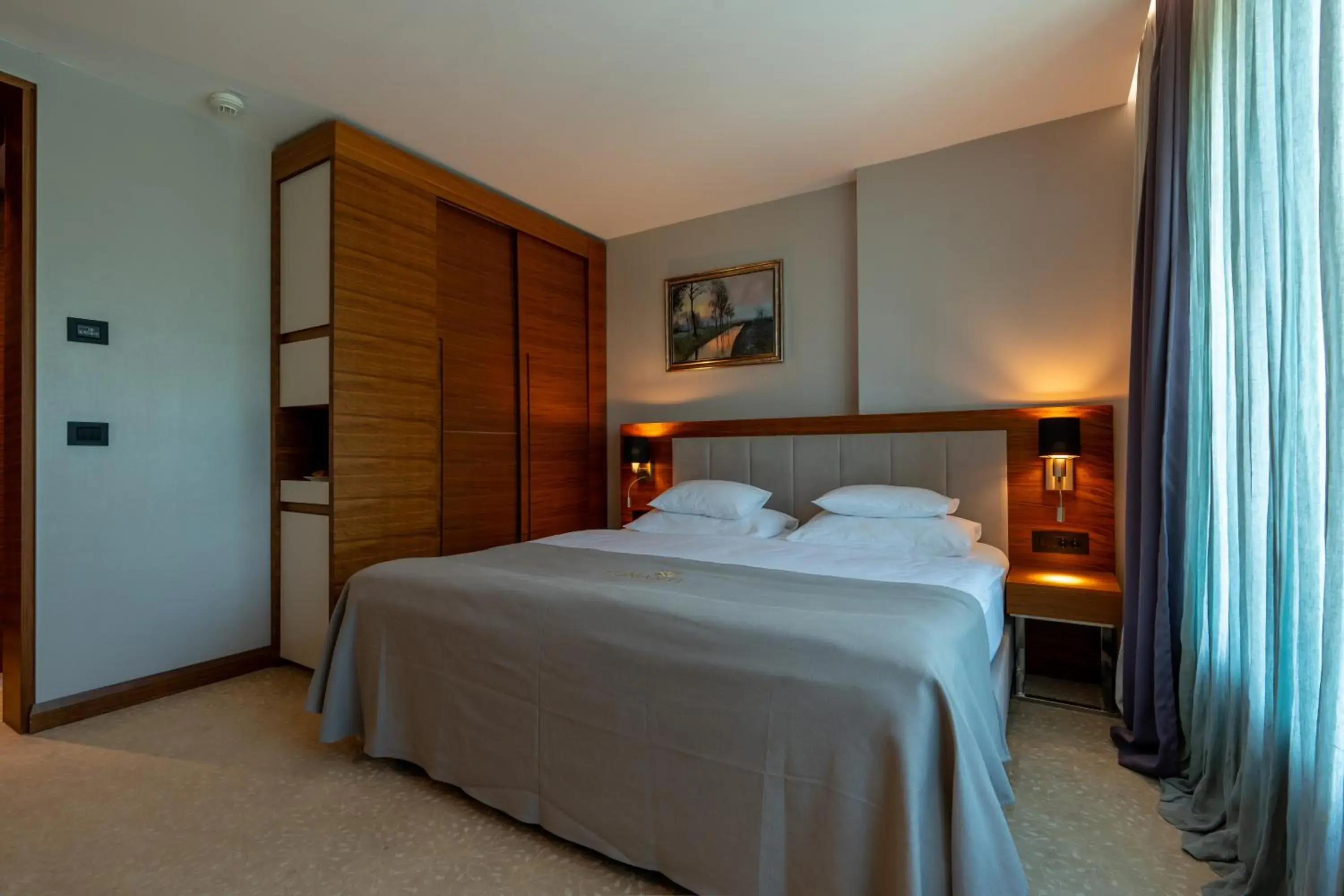 Bed in Hotel Tonanti Bed in Hotel Tonanti