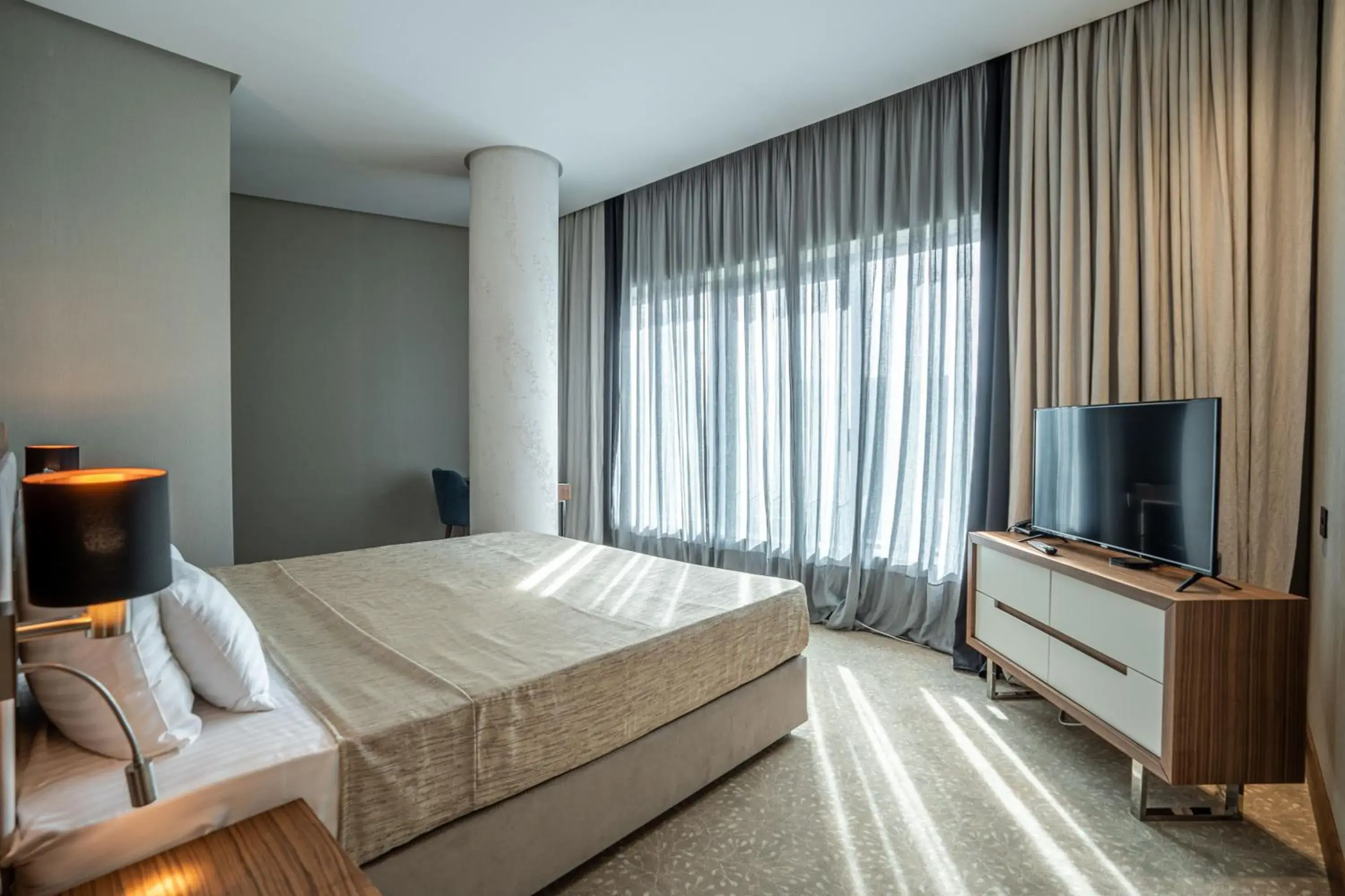 Bed in Hotel Tonanti Bed in Hotel Tonanti