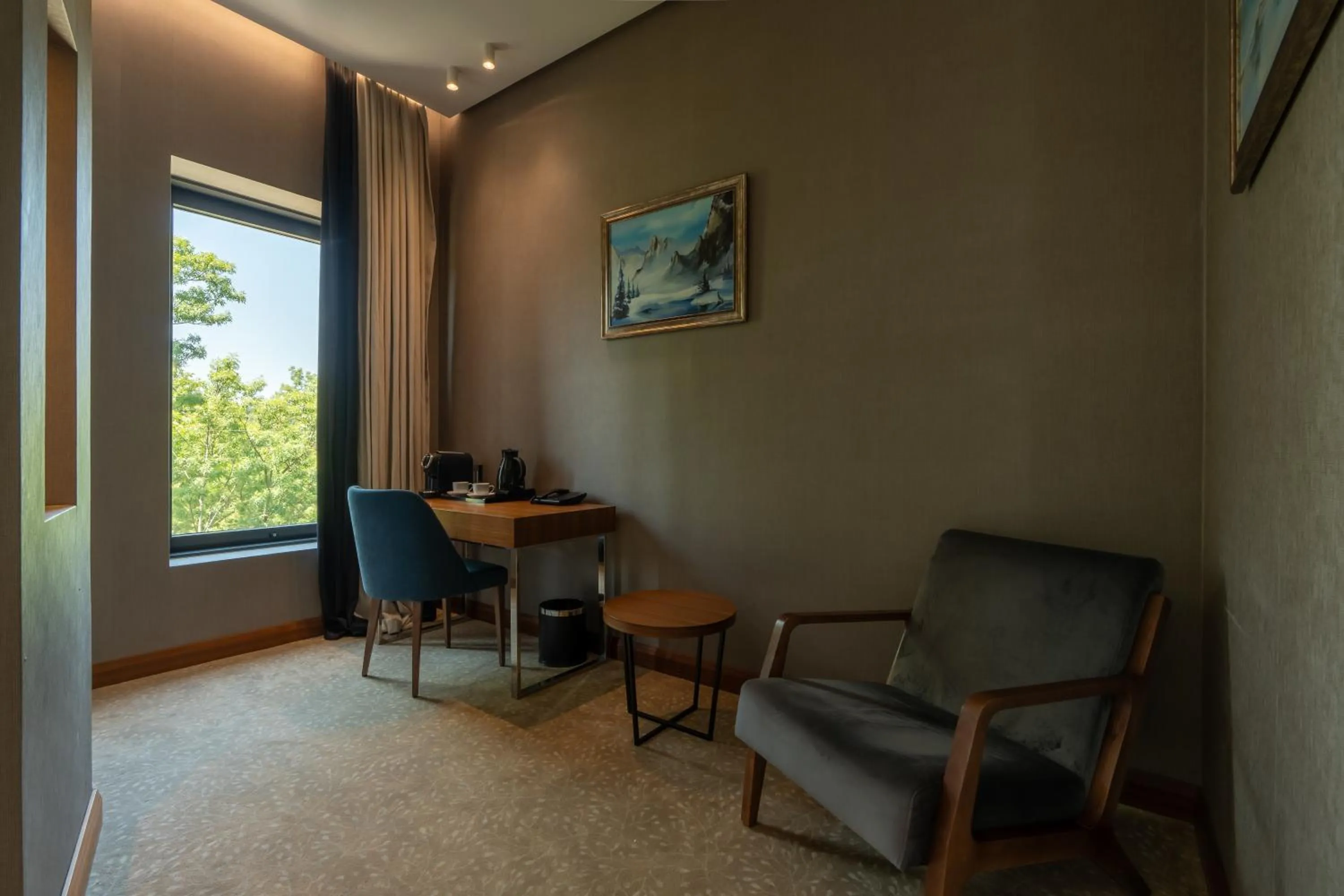 Seating area in Hotel Tonanti