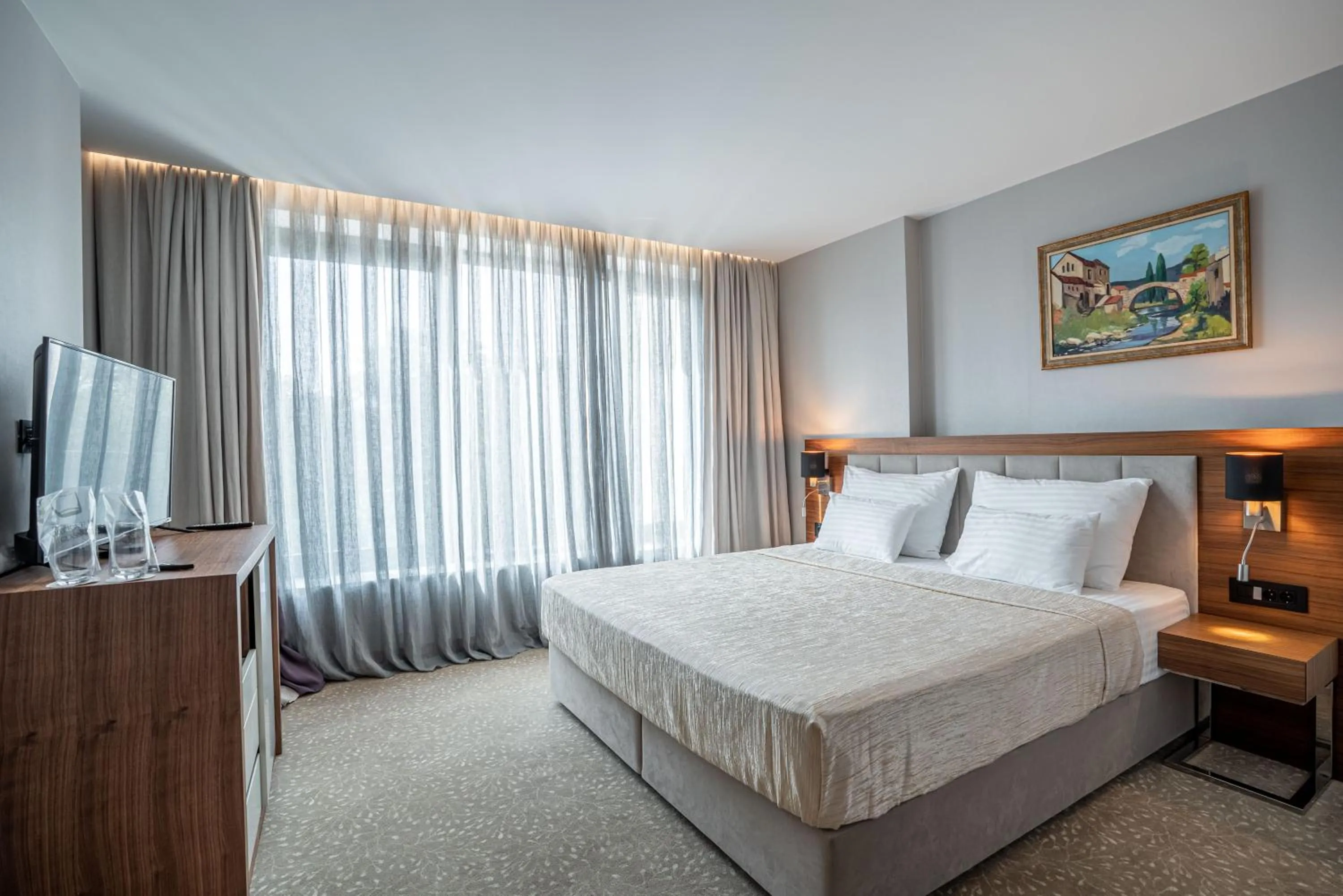 Bed in Hotel Tonanti