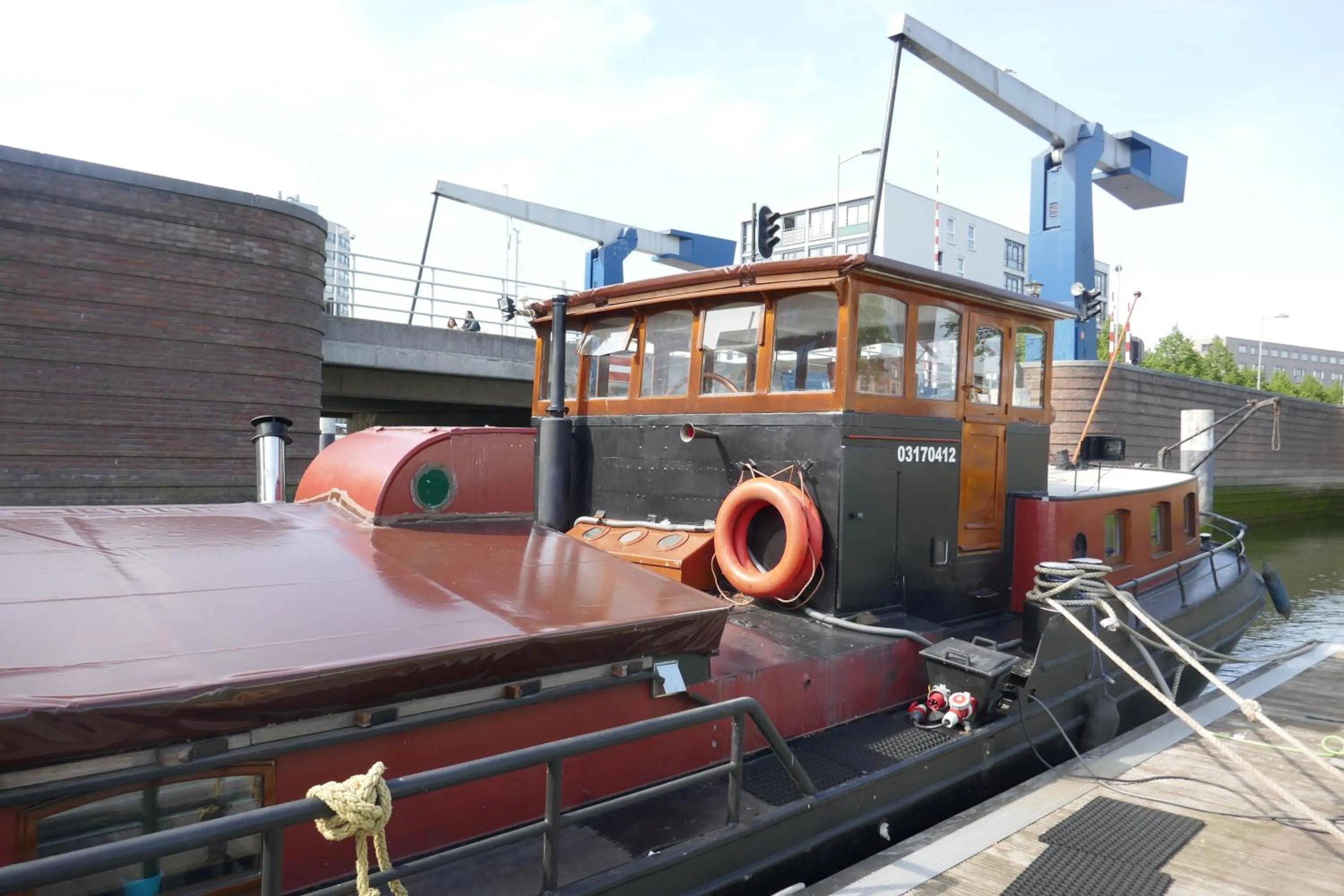 Day in Boathotel Rotterdam Anna