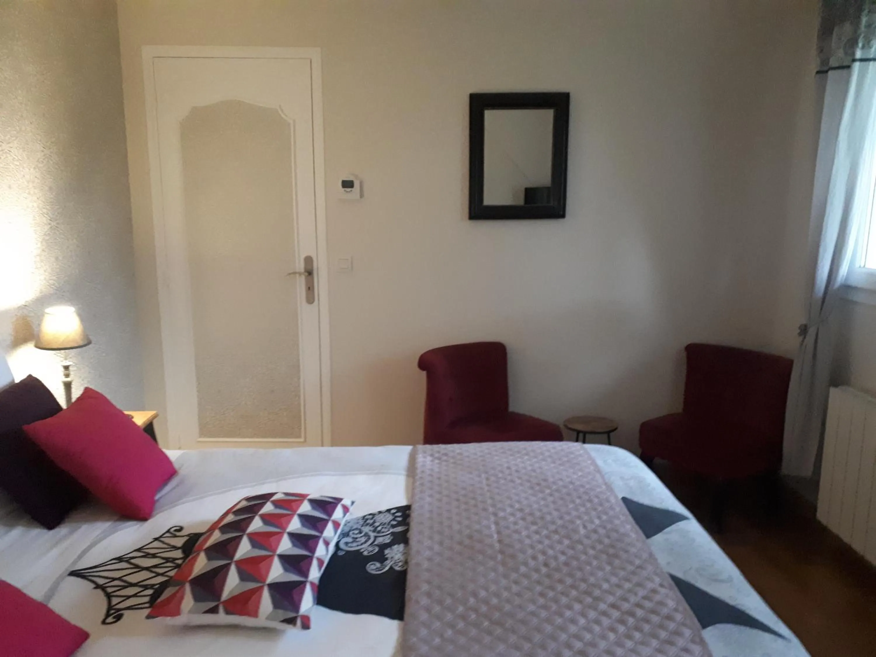 Bed in Chambres d'hôtes Les 4 Vents