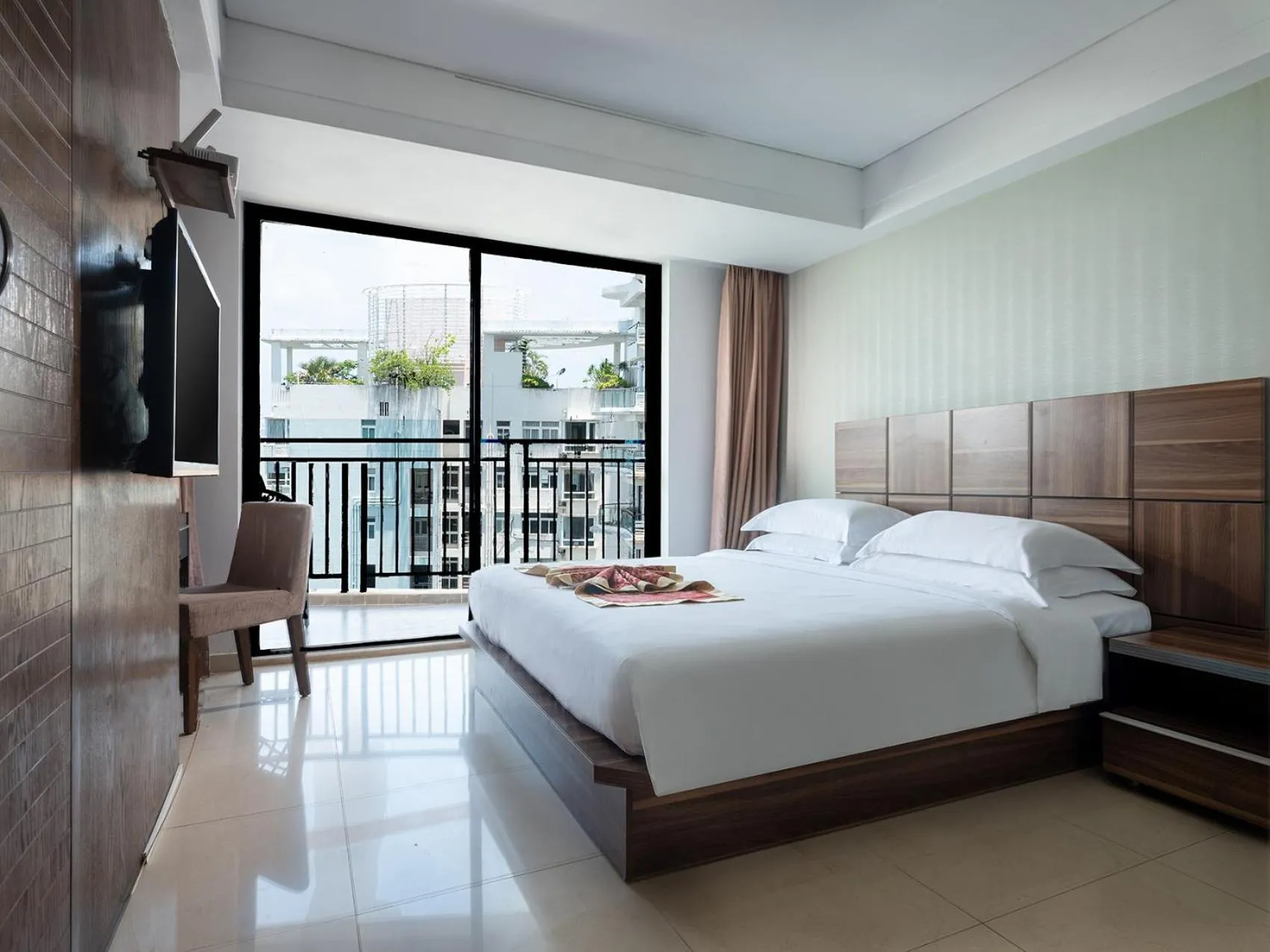 Bedroom, Bed in Barry Boutique Hotel Sanya