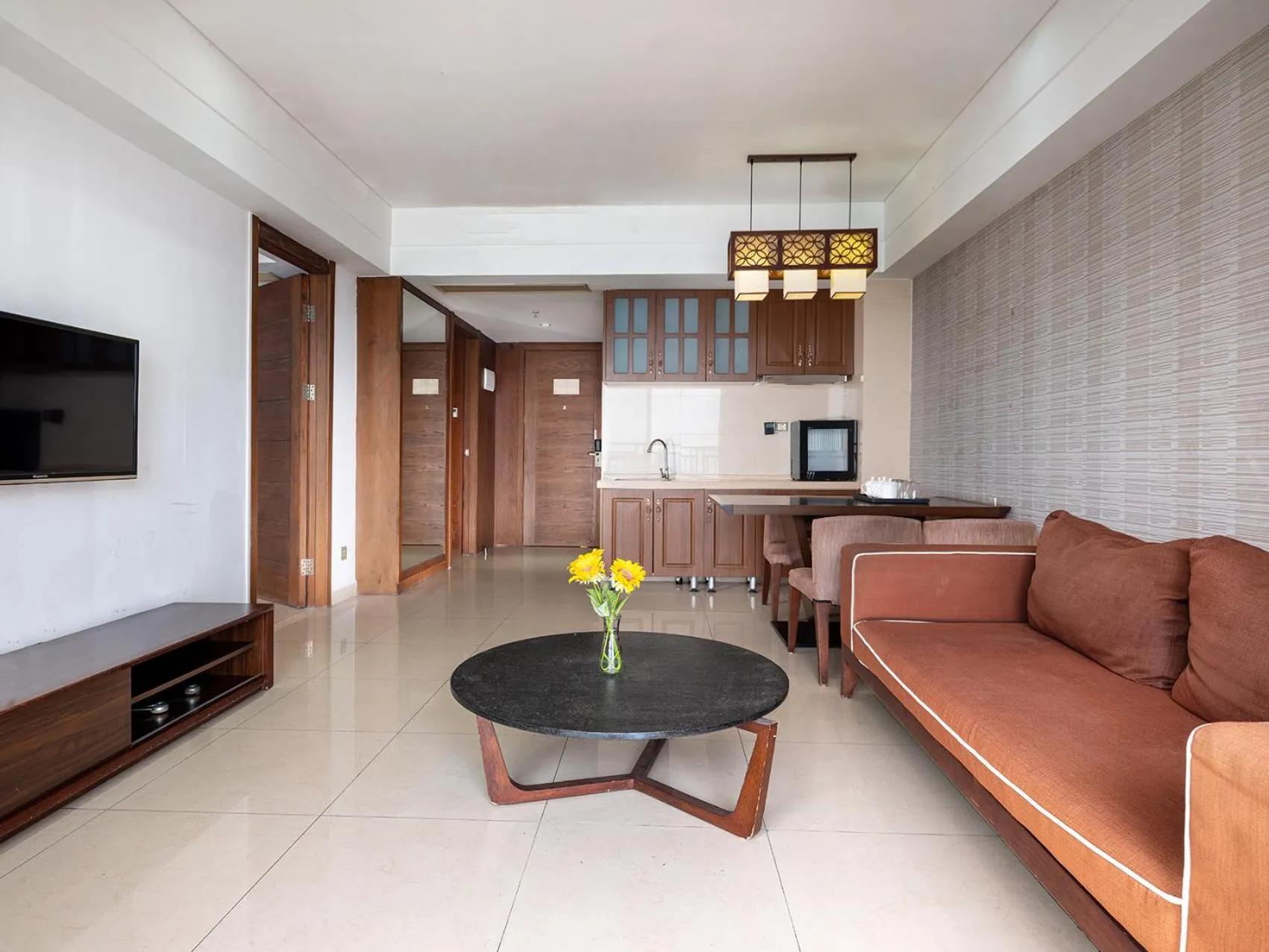 Living room in Barry Boutique Hotel Sanya