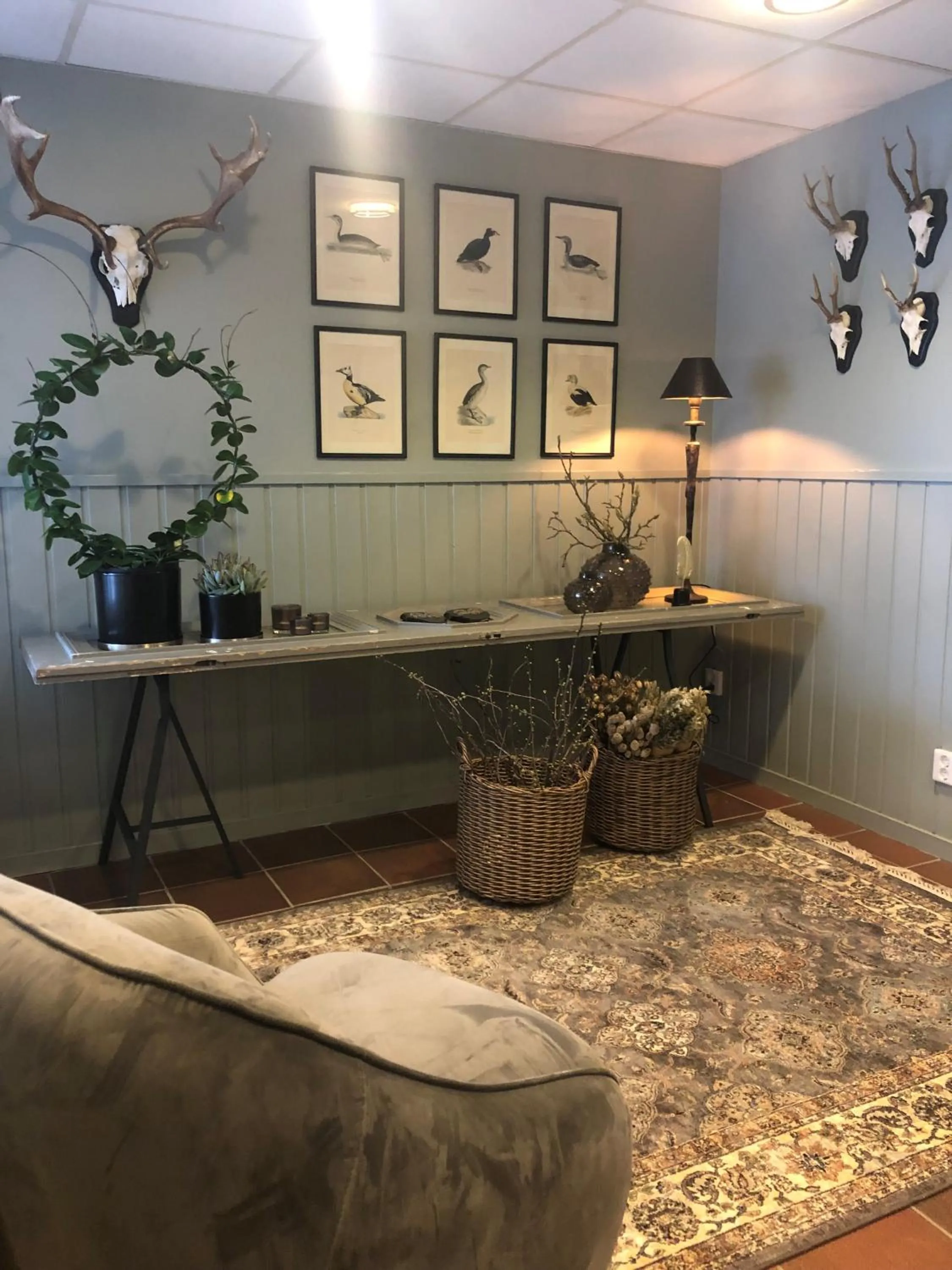 Lobby or reception in Öster Malma Hotel