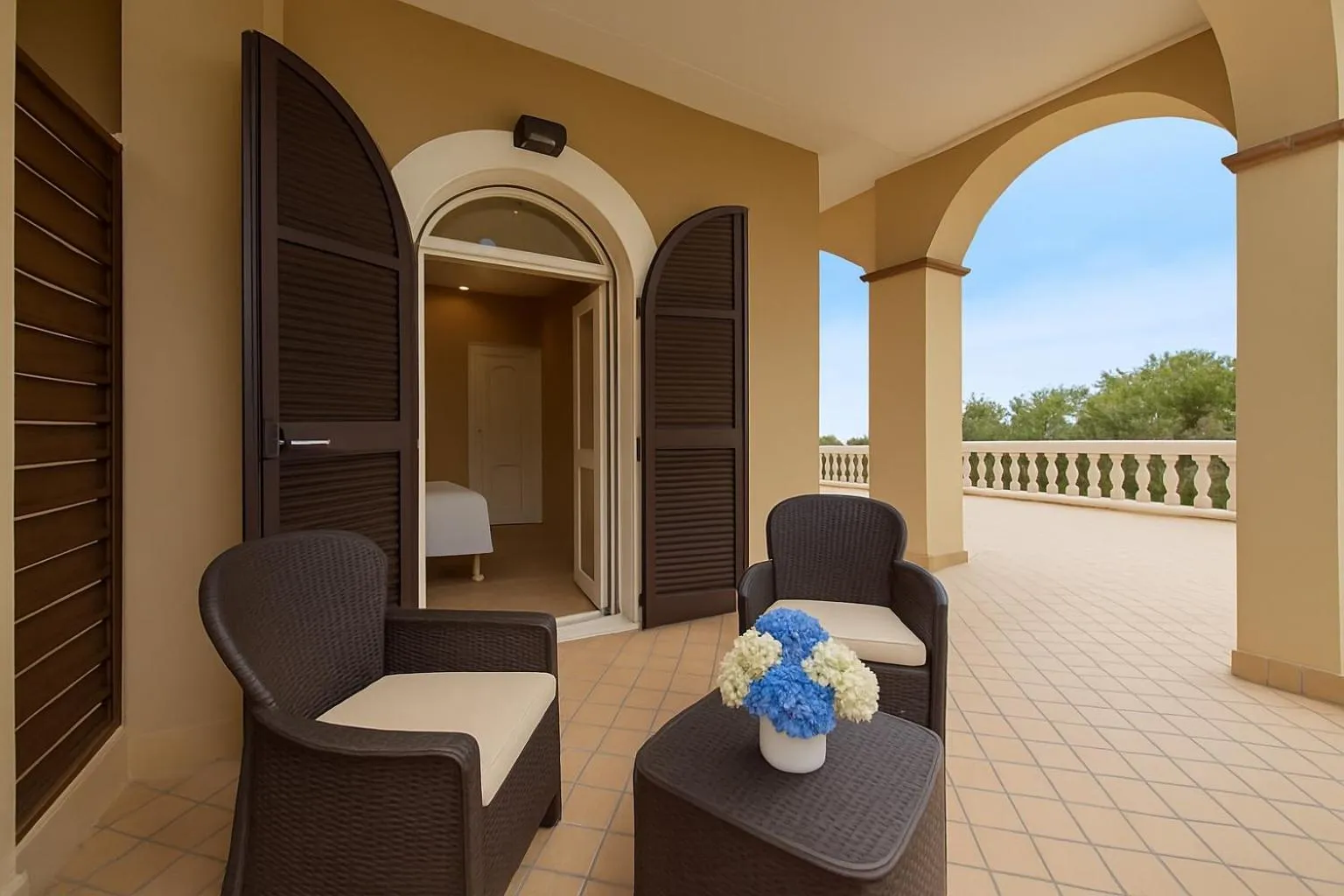 Patio in Villa Antonietta Ischia