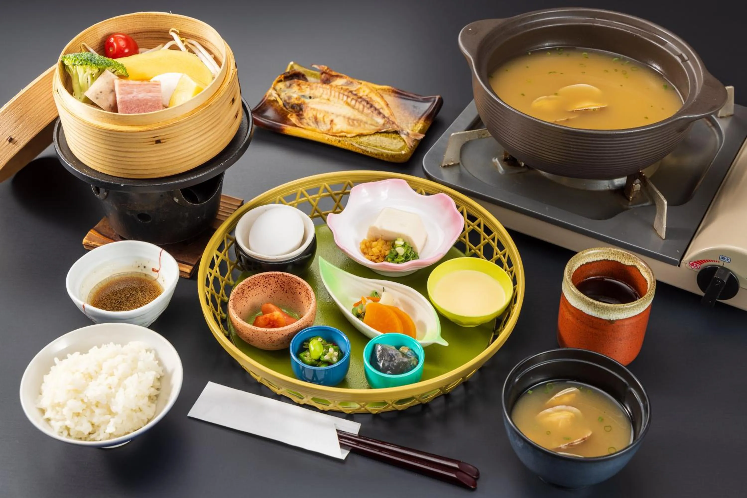 Breakfast in Hidamari Ichinoyu