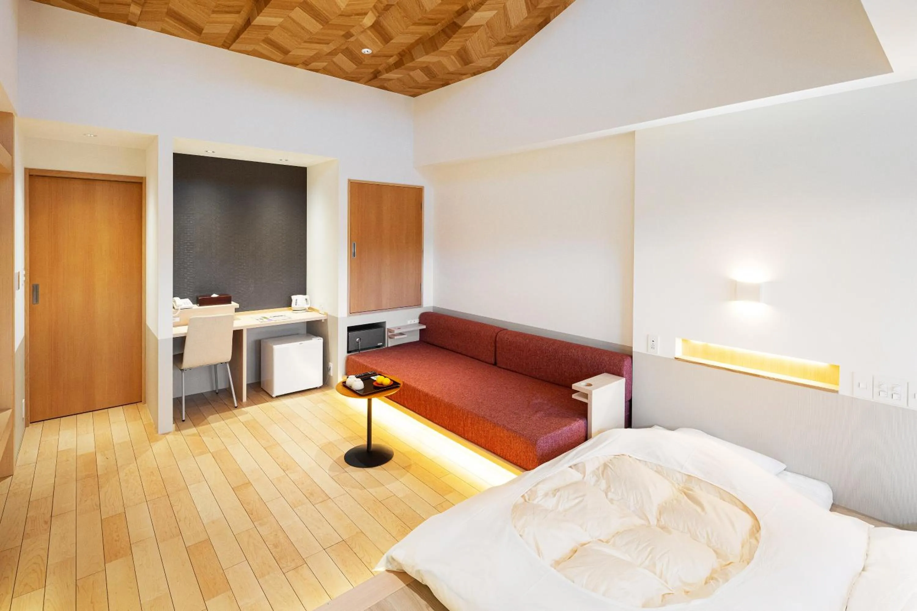 Photo of the whole room, Bed in Hidamari Ichinoyu