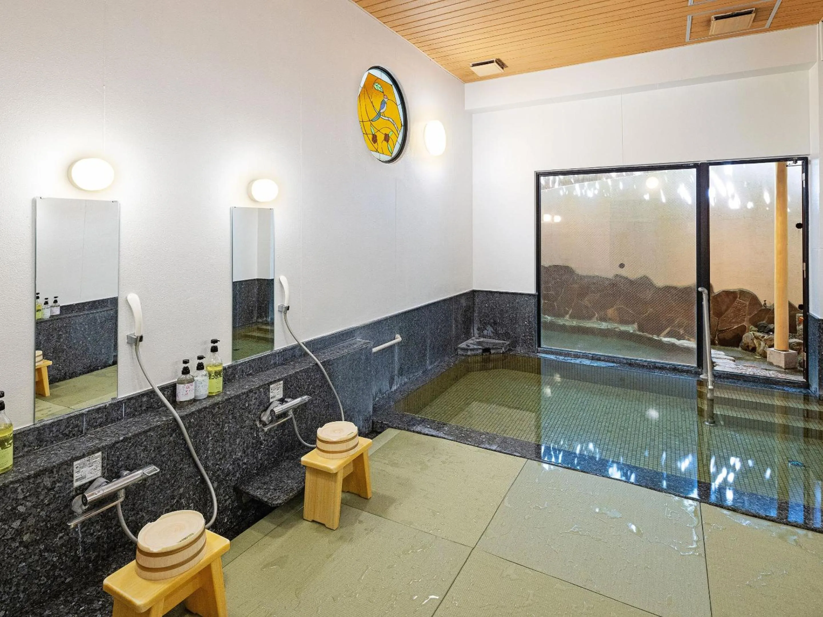 Bathroom in Hidamari Ichinoyu