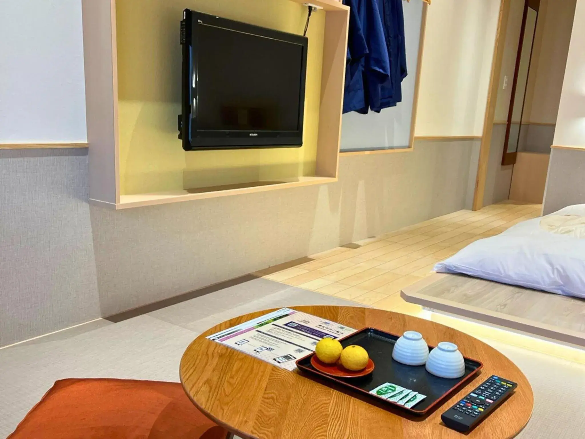 Living room, Bed in Hidamari Ichinoyu Living room, Bed in Hidamari Ichinoyu