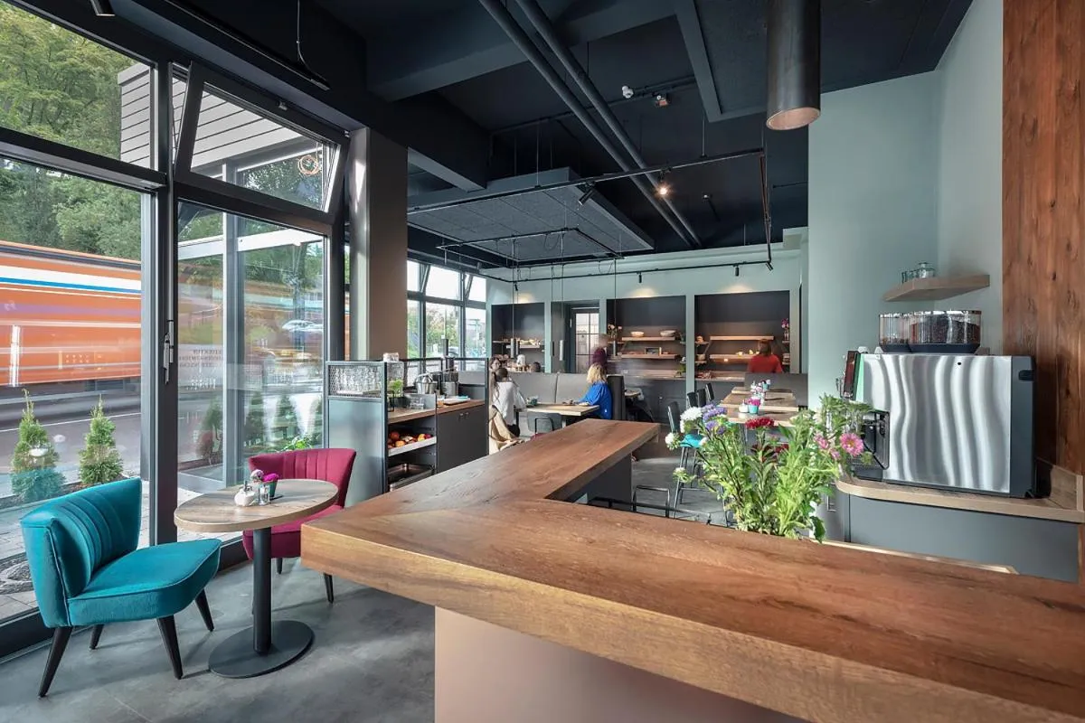 Buffet breakfast in ECOME Hotel