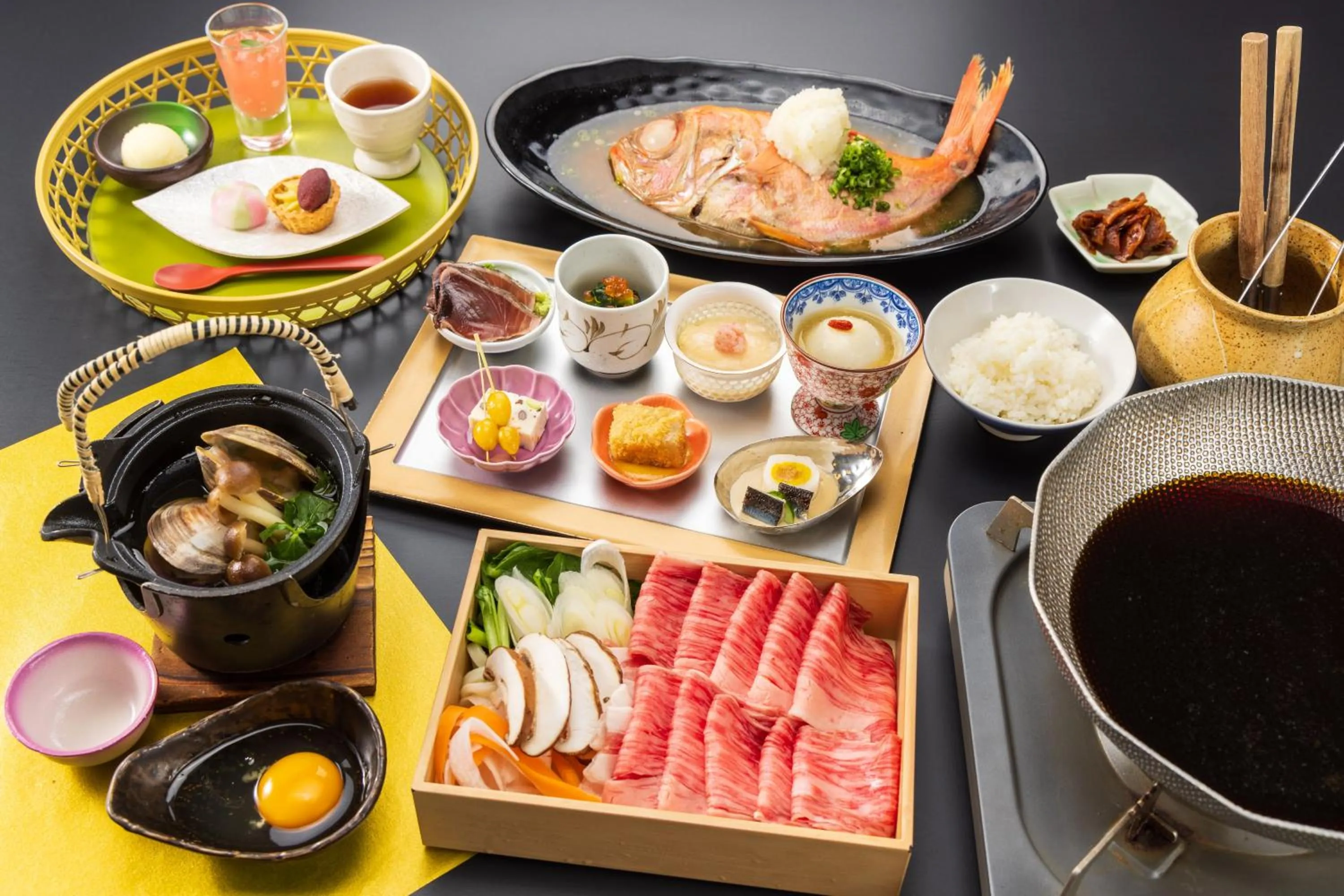 Dinner in Ichinoyu Honkan