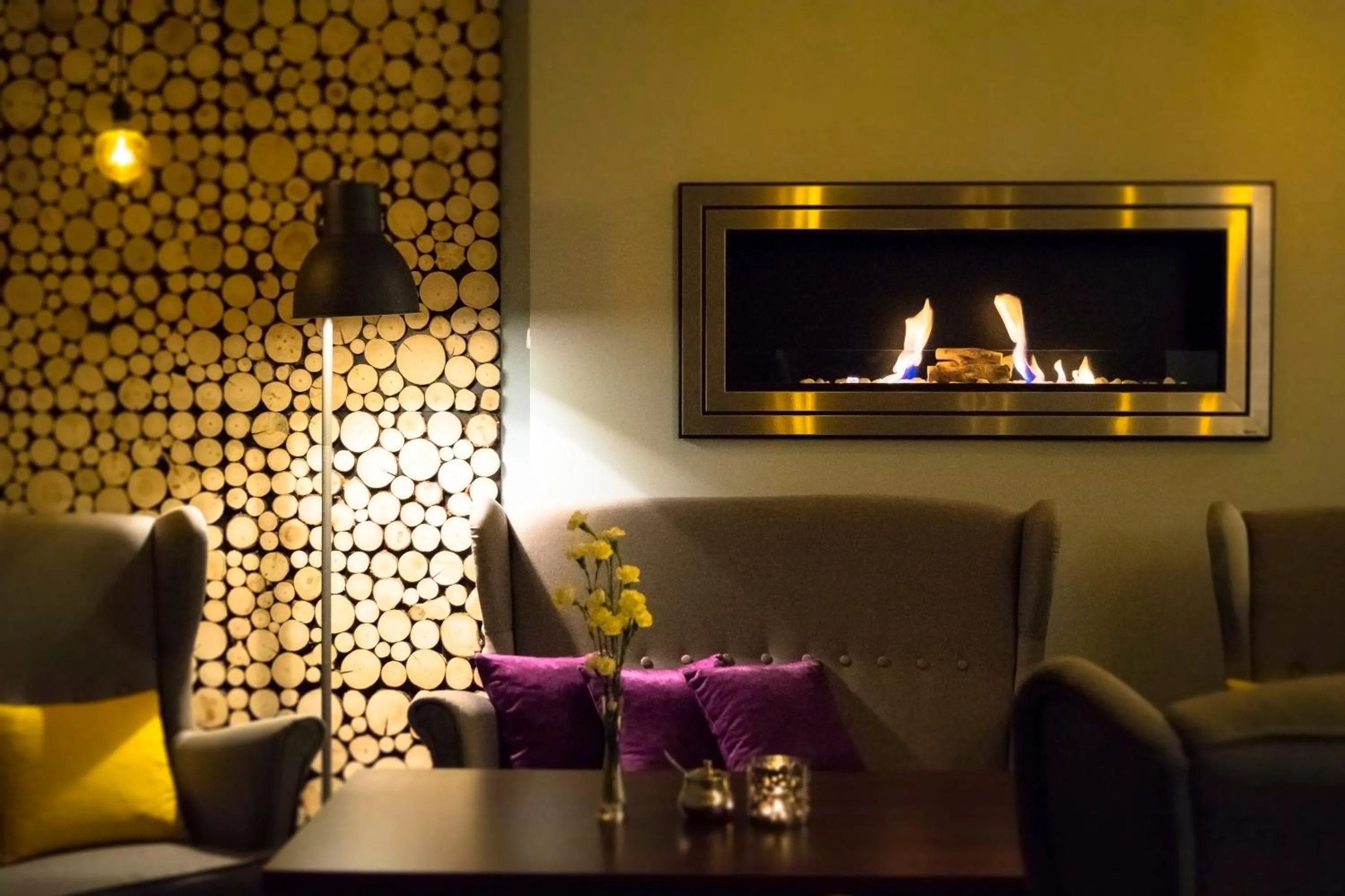 Lobby or reception in Dwa Potoki