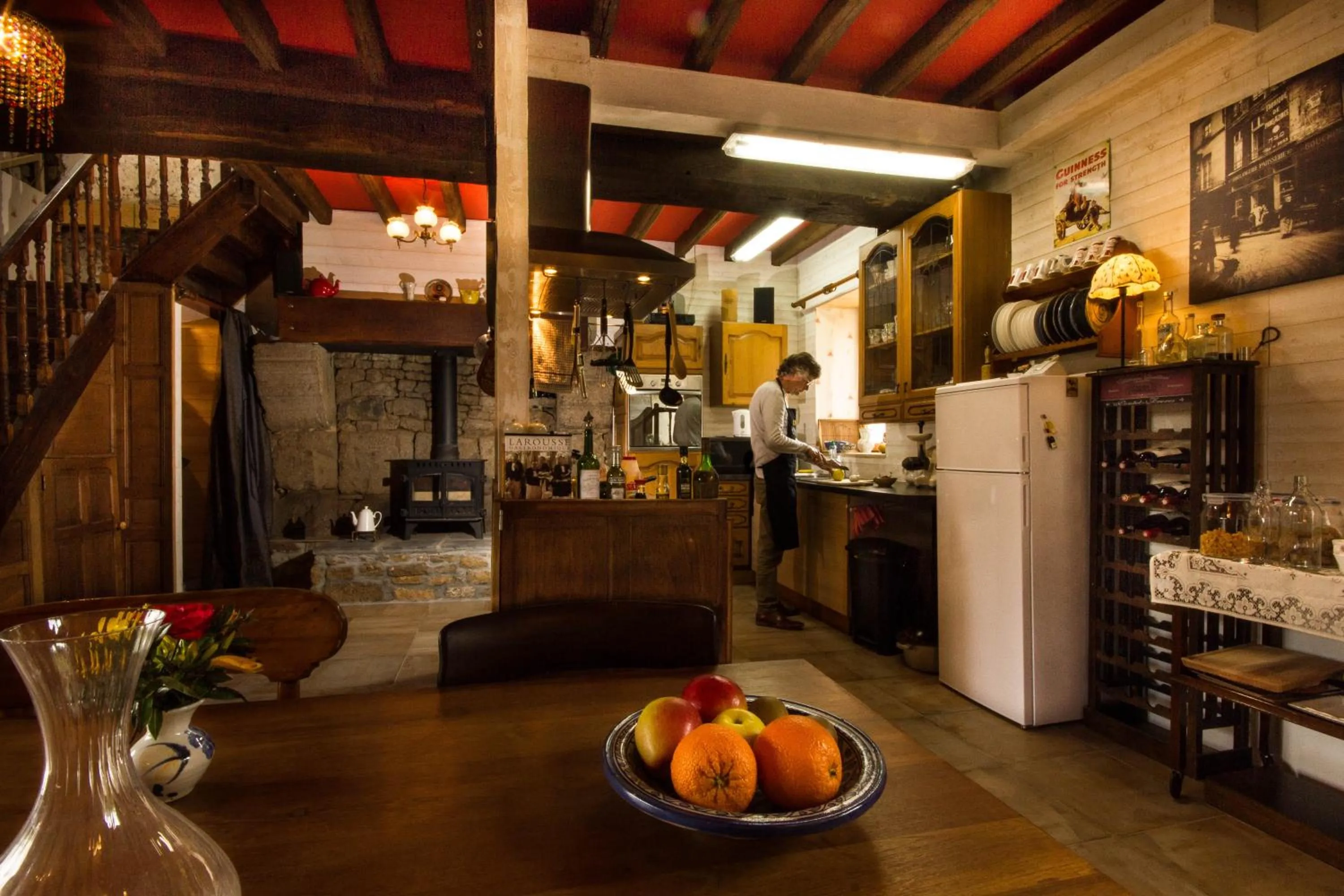 Decorative detail in Les Quatre Siècles