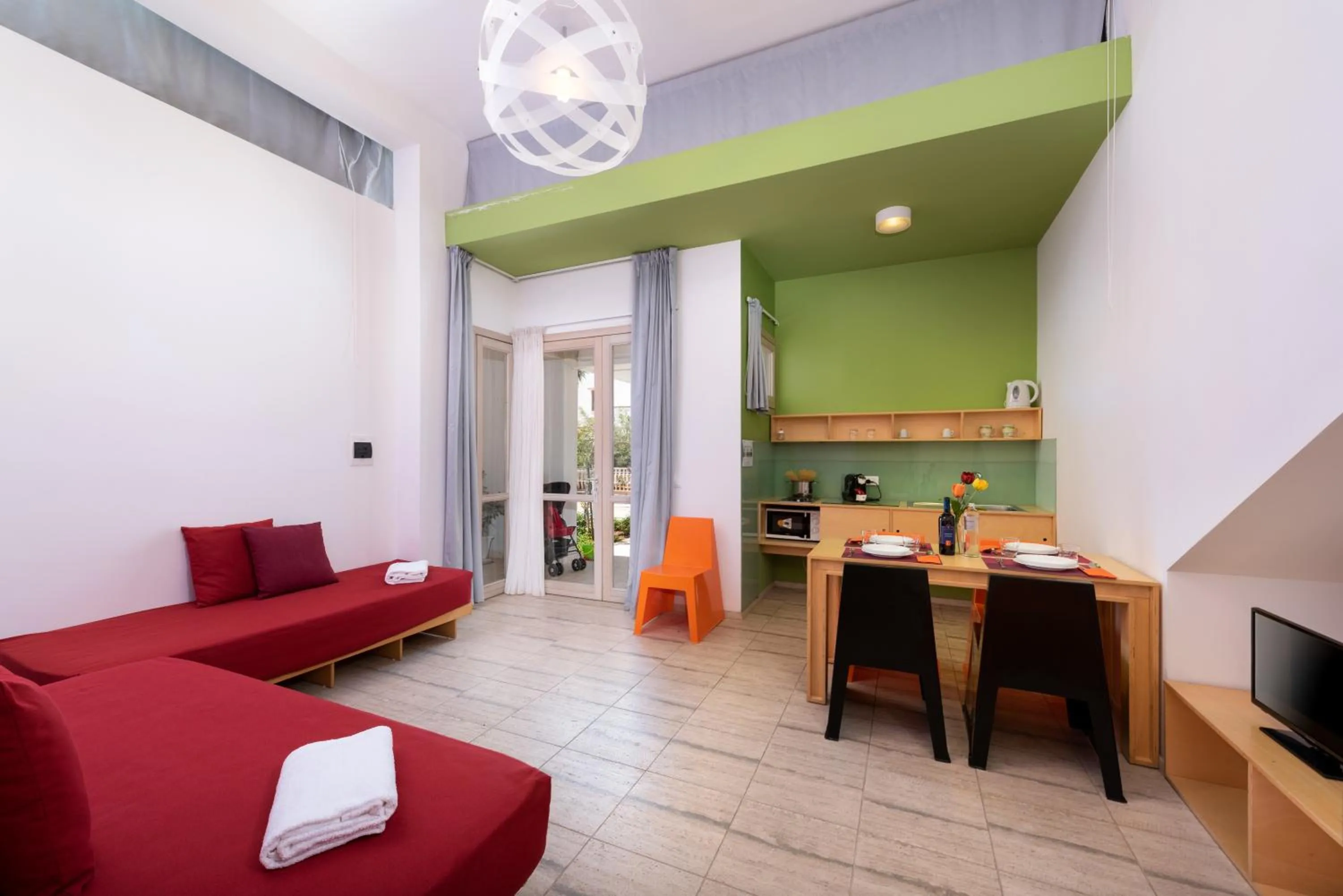 Seating area in Vitorno Residence