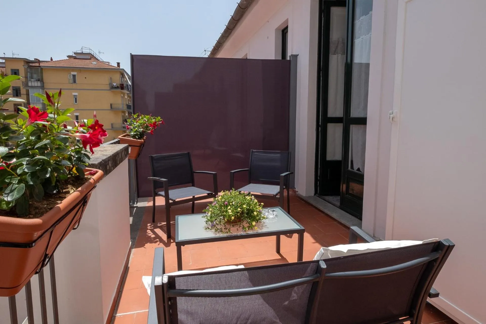 Balcony/Terrace in B&B Terza Luna