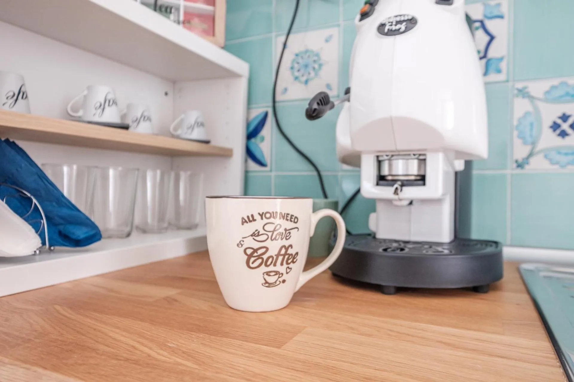 Coffee/tea facilities in B&B Terza Luna