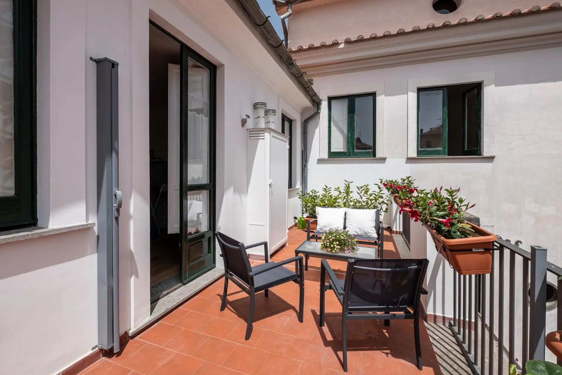 Balcony/Terrace in B&B Terza Luna