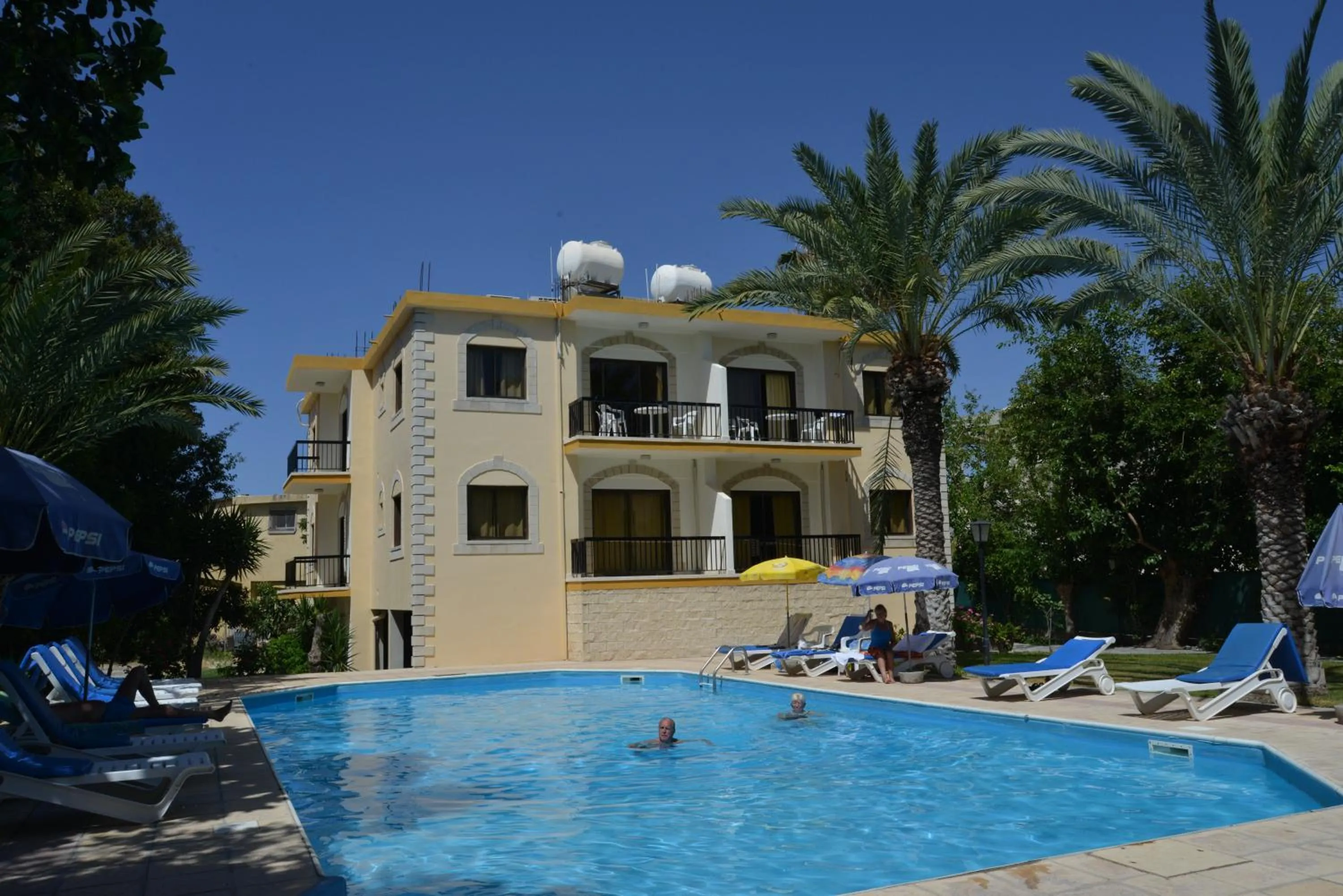 Property building in Odysseas & Eleni Hotel Apartments