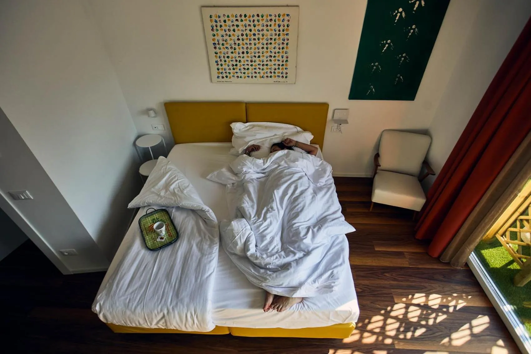 Photo of the whole room, Bed in Hotel Paradiso Conca d'Oro