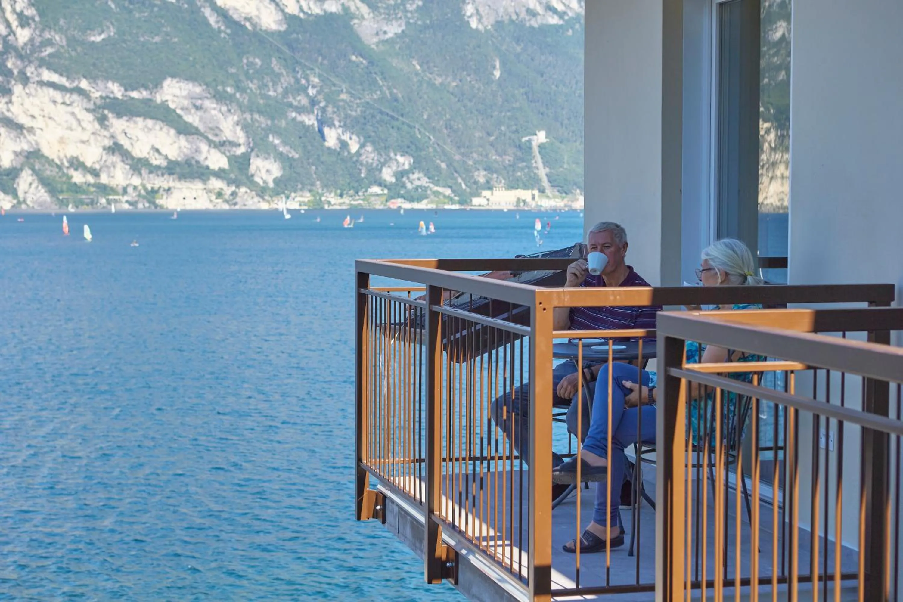 Balcony/Terrace in Hotel Paradiso Conca d'Oro