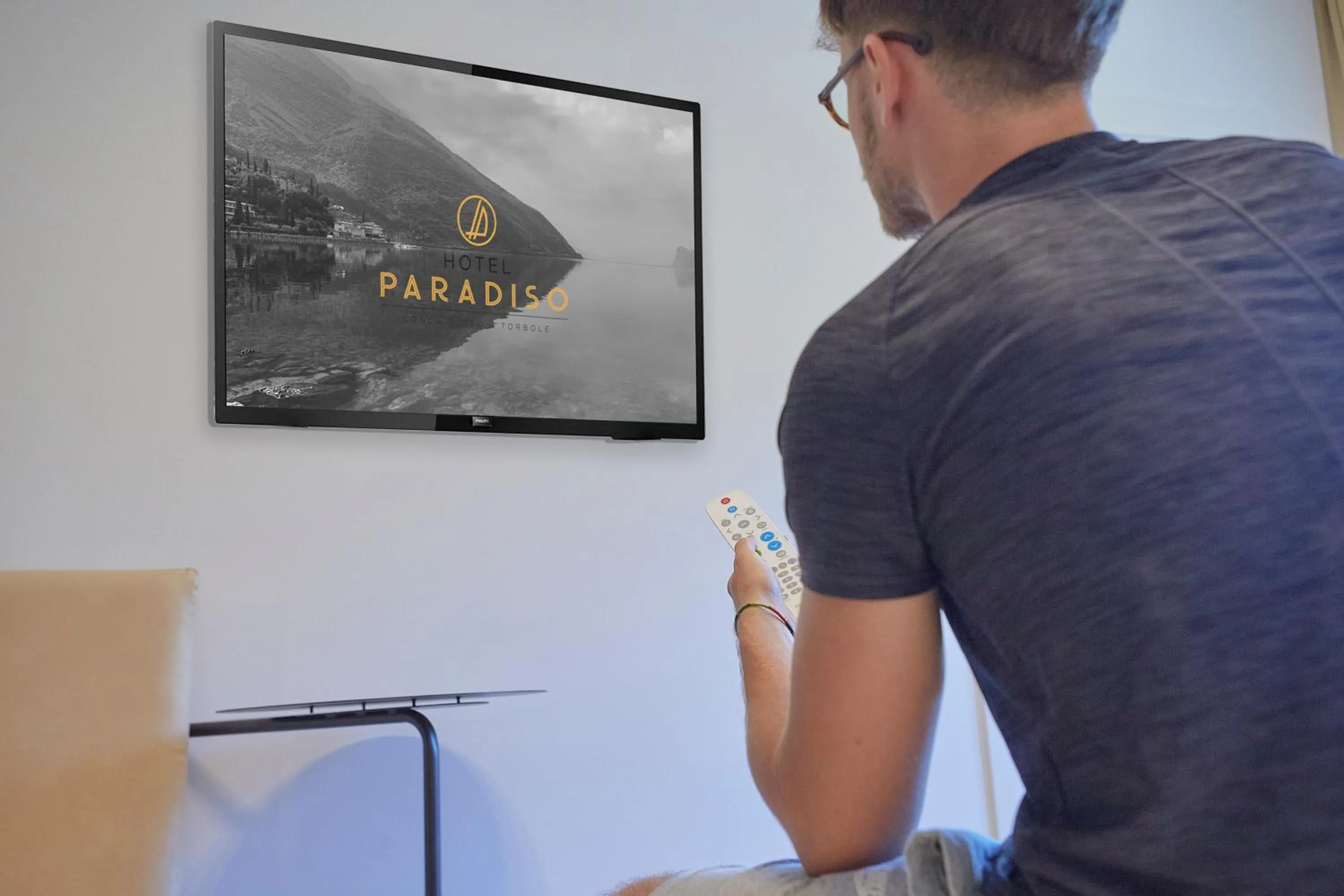 Decorative detail in Hotel Paradiso Conca d'Oro