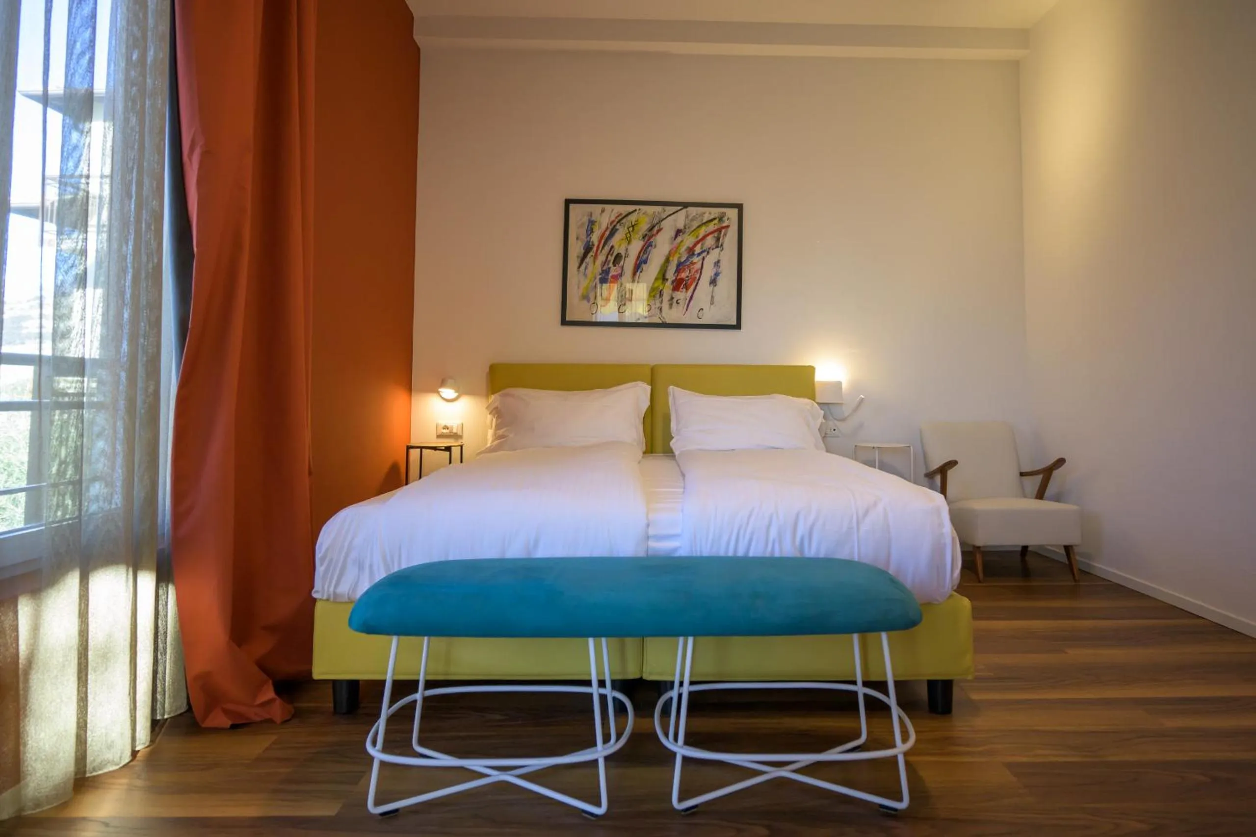 Bed in Hotel Paradiso Conca d'Oro