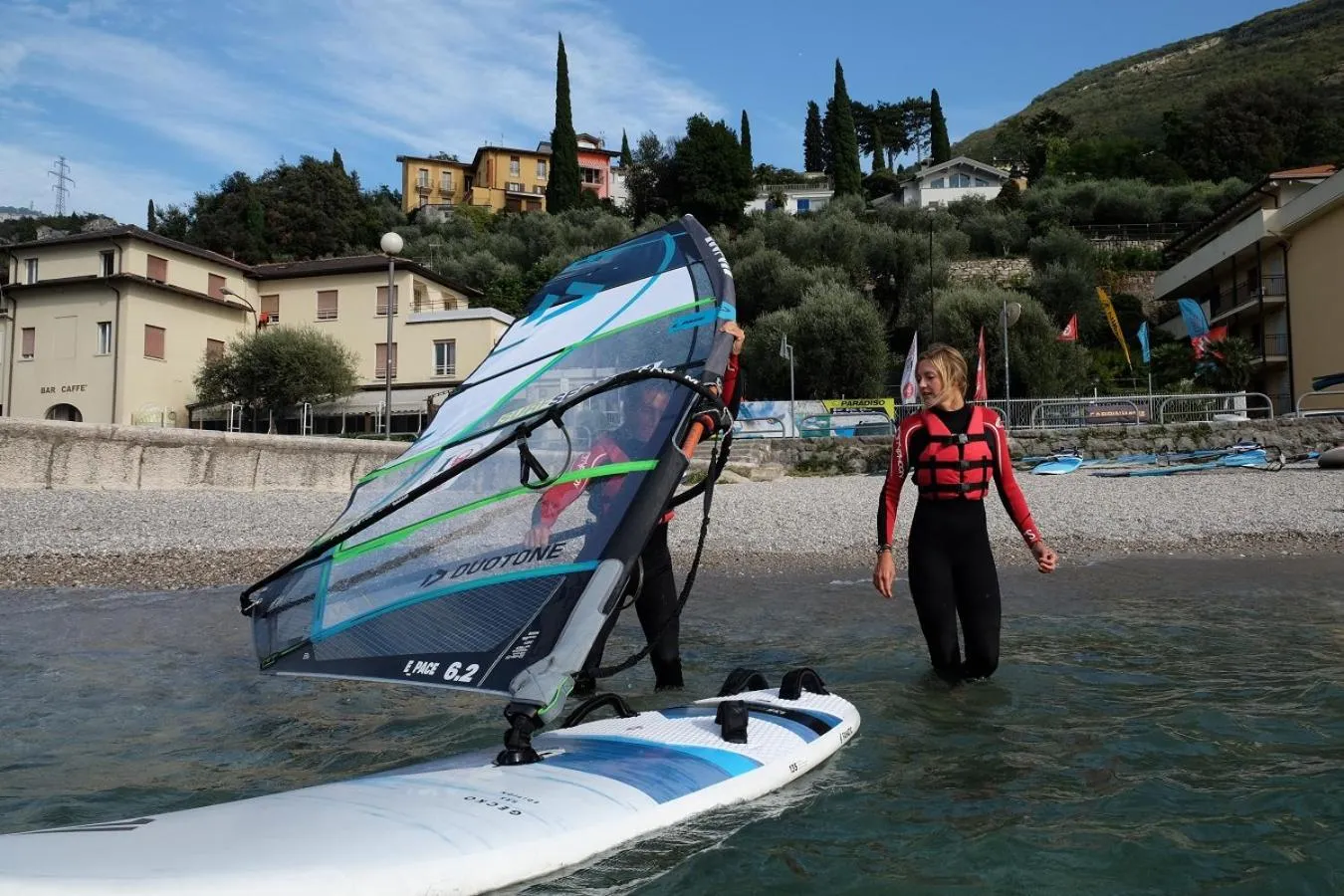 Windsurfing in Hotel Paradiso Conca d'Oro